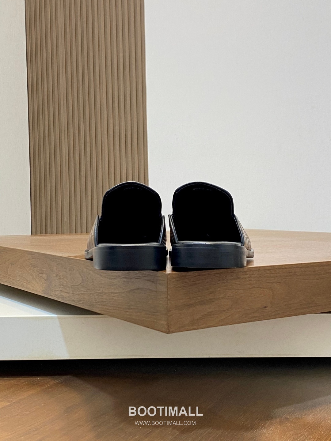 벨루티 송아지가죽 오픈백 블랙 뮬 로퍼 Berluti Calfskin Open-back Black Mule Loafers 8