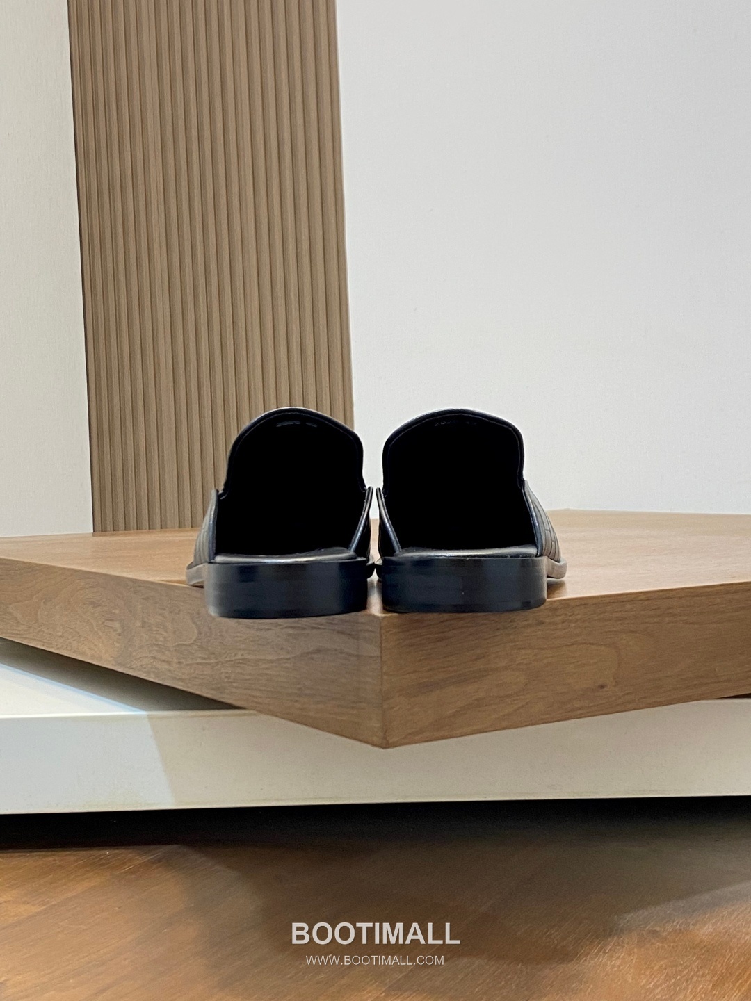 벨루티 송아지가죽 오픈백 블랙 뮬 로퍼 Berluti Calfskin Open-back Black Mule Loafers 8