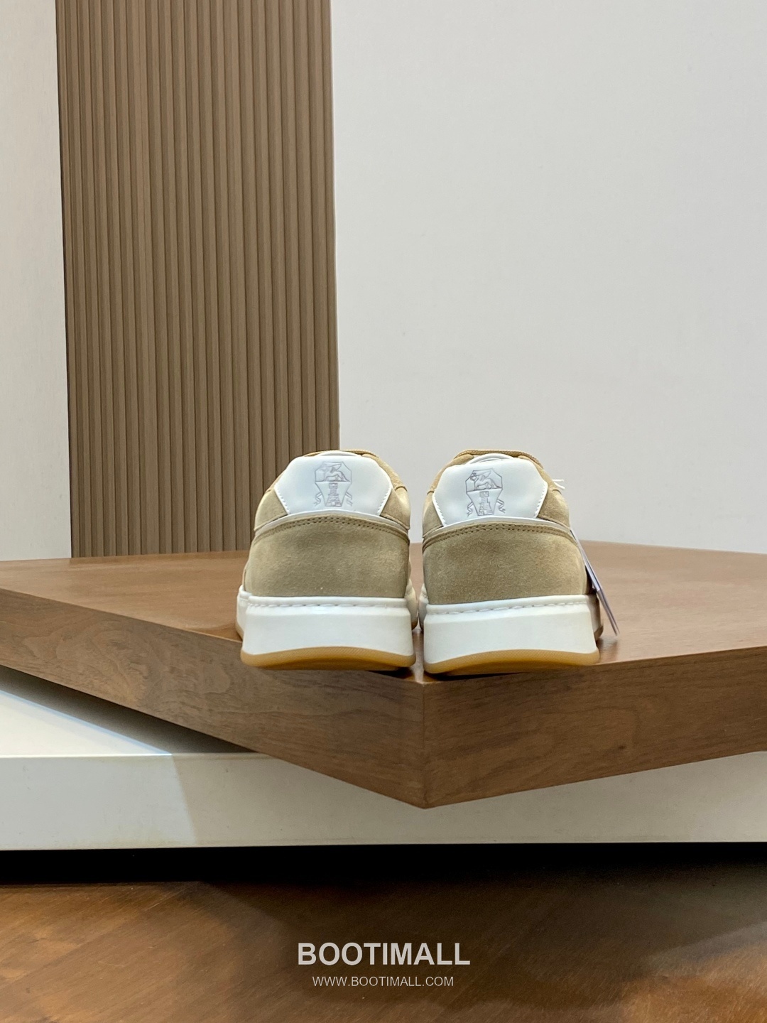 브루넬로쿠치넬리 캐시미어 스웨이드 로우탑 베이지 스니커즈 Brunello Cucinelli Cashmere Suede Low-top Beige Sneakers 8