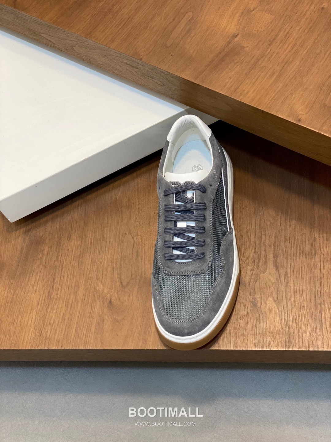 브루넬로쿠치넬리 캐시미어 스웨이드 로우탑 베이지 스니커즈 Brunello Cucinelli Cashmere Suede Low-top Beige Sneakers 6