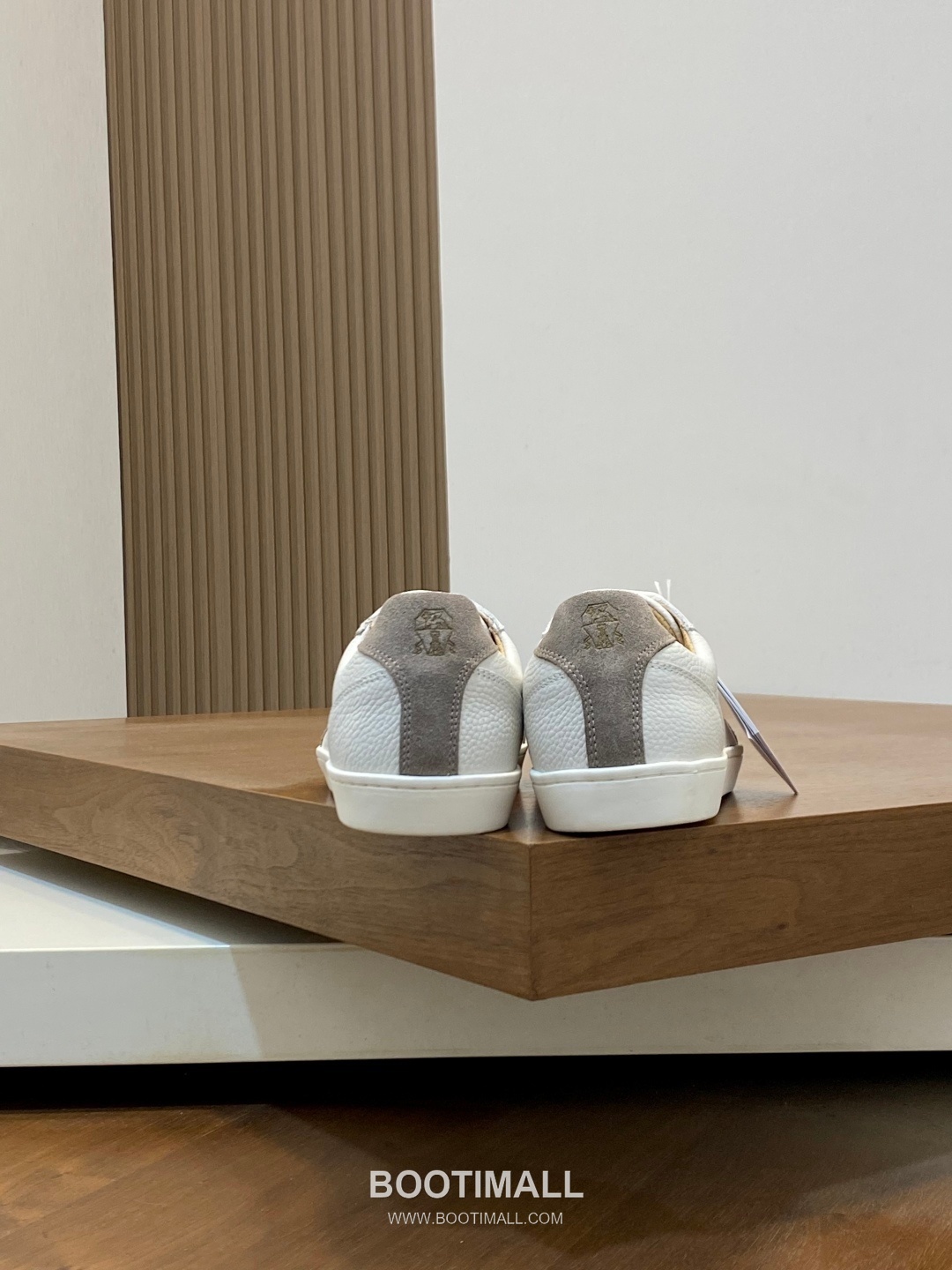 브루넬로쿠치넬리 캐시미어 스웨이드 펀칭디테일 로우탑 베이지 스니커즈 Brunello Cucinelli Cashmere Suede Perforated Low-top Beige Sneakers 8