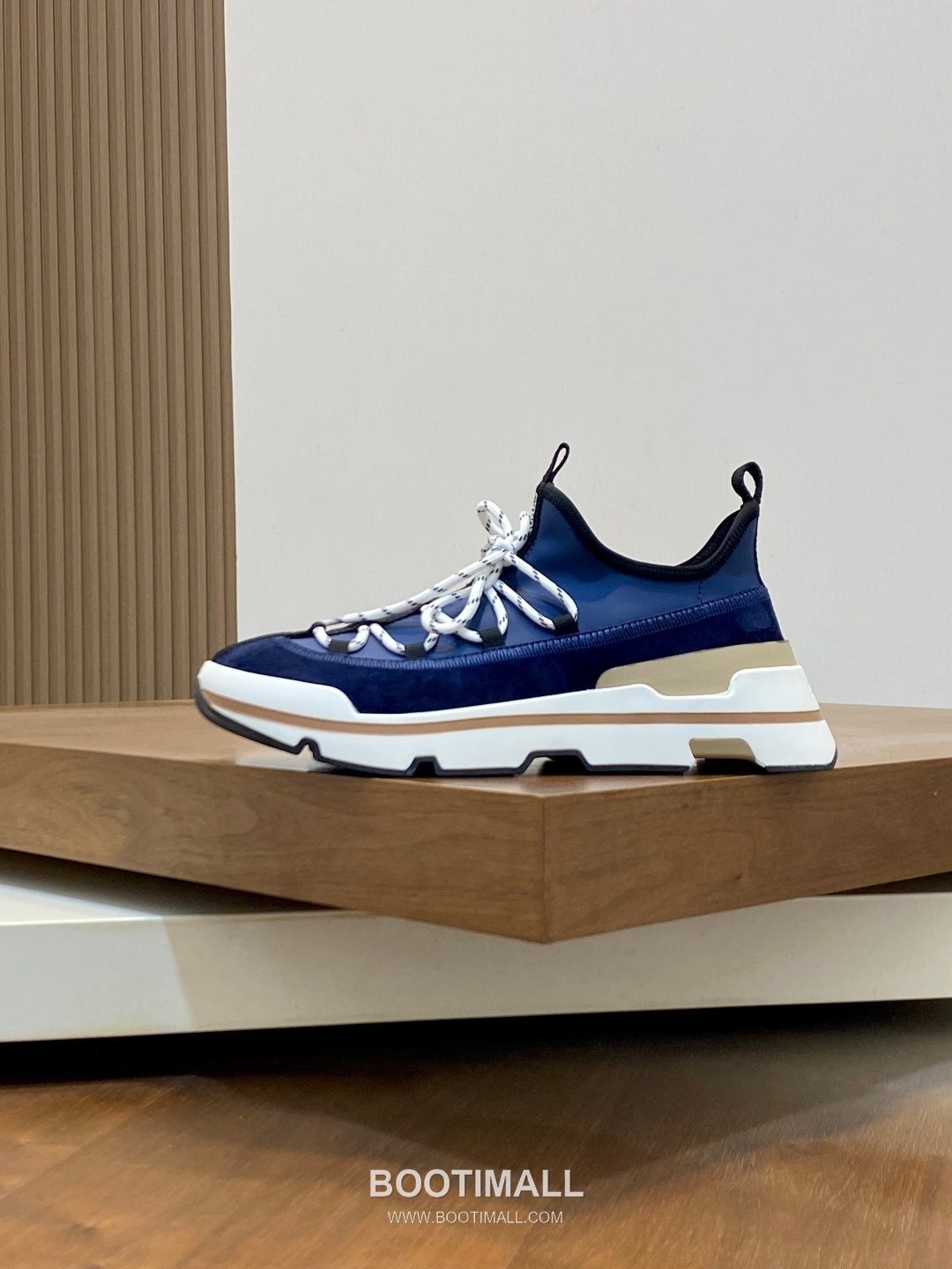 에르메스 Bouncing 송아지가죽 니트믹스 H로고 로우탑 블랙 스니커즈 Hermes Bouncing Calfskin Knit Mix H Logo Low-top Black Sneakers 2