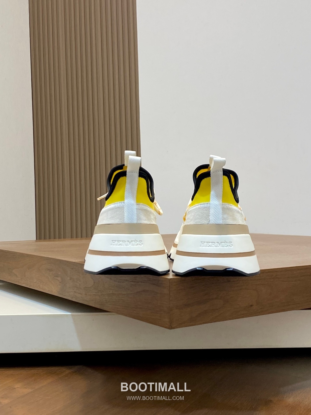 에르메스 Bouncing 송아지가죽 니트믹스 H로고 로우탑 블랙 스니커즈 Hermes Bouncing Calfskin Knit Mix H Logo Low-top Black Sneakers 8