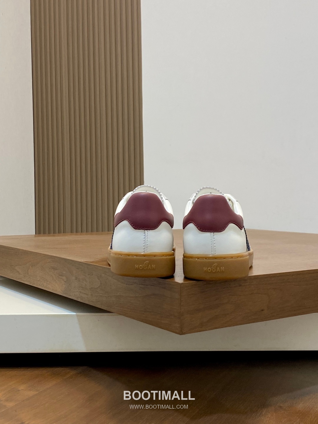 호간 H Patch 송아지가죽 컬러블록 로우탑 블랙 스니커즈 Hogan H Patch Calfskin Colorblock Low-top Black Sneakers 8