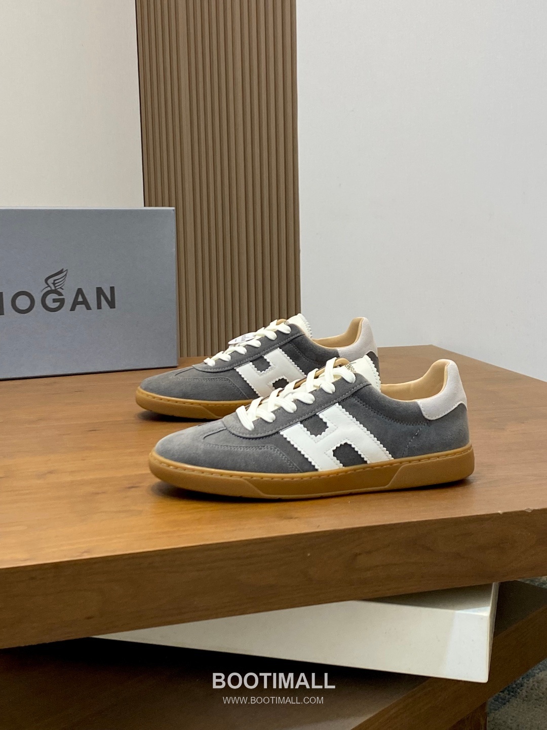 호간 H Patch 송아지가죽 컬러블록 로우탑 블랙 스니커즈 Hogan H Patch Calfskin Colorblock Low-top Black Sneakers 3