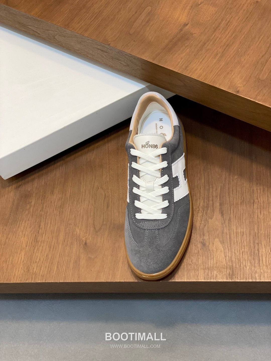 호간 H Patch 송아지가죽 컬러블록 로우탑 블랙 스니커즈 Hogan H Patch Calfskin Colorblock Low-top Black Sneakers 6