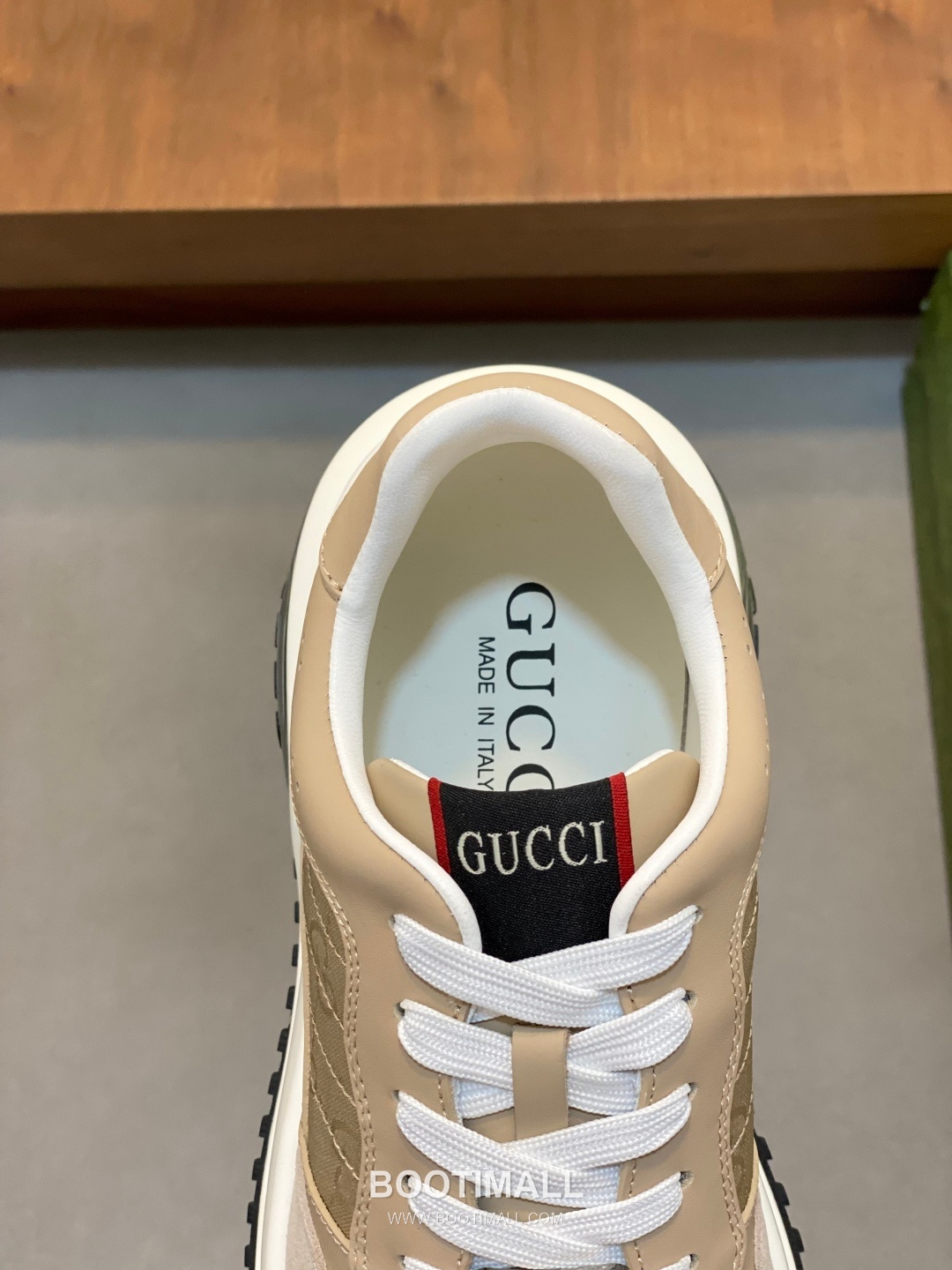 구찌 나파송아지가죽 로고디테일 로우탑 블랙 스니커즈 Gucci Nappa Calfskin Logo Detail Low-top Black Sneakers 7