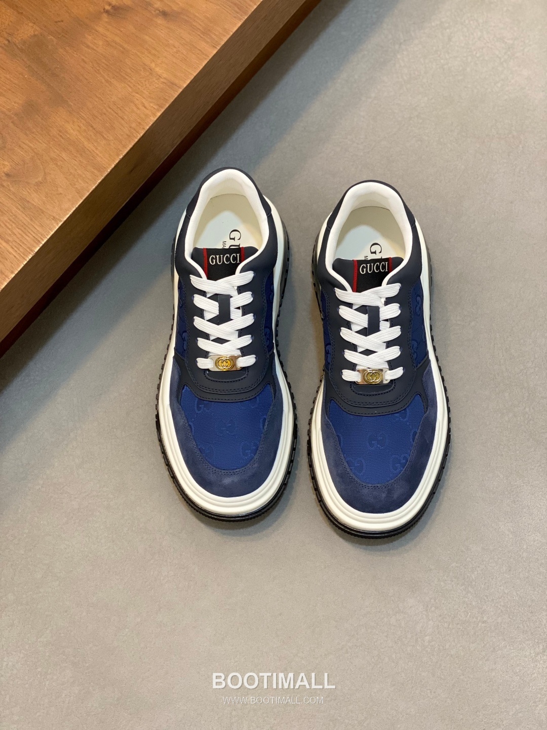 구찌 나파송아지가죽 로고디테일 로우탑 블랙 스니커즈 Gucci Nappa Calfskin Logo Detail Low-top Black Sneakers 1