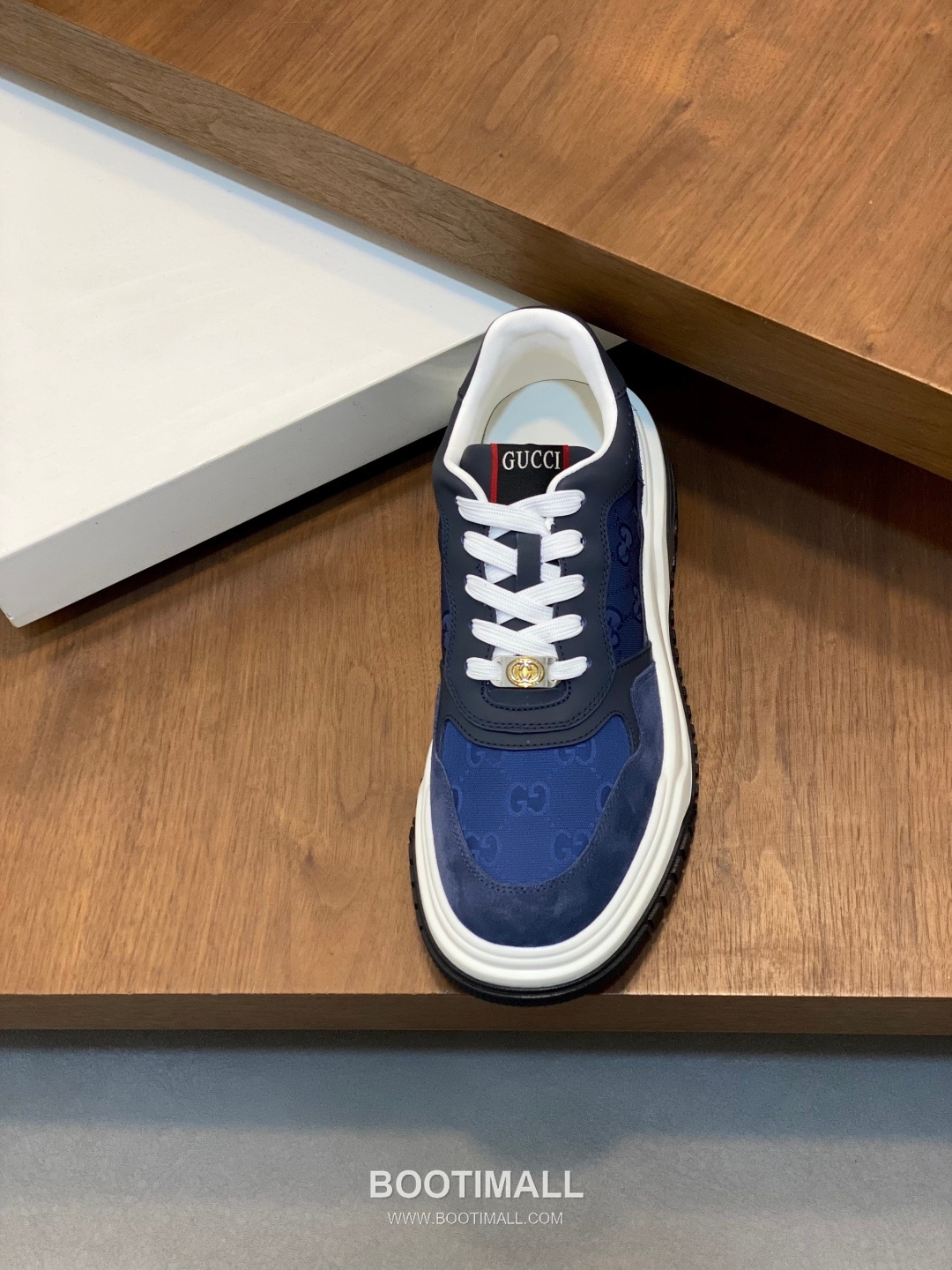 구찌 나파송아지가죽 로고디테일 로우탑 블랙 스니커즈 Gucci Nappa Calfskin Logo Detail Low-top Black Sneakers 6