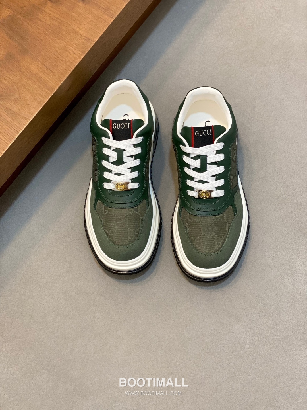 구찌 나파송아지가죽 로고디테일 로우탑 블랙 스니커즈 Gucci Nappa Calfskin Logo Detail Low-top Black Sneakers 1