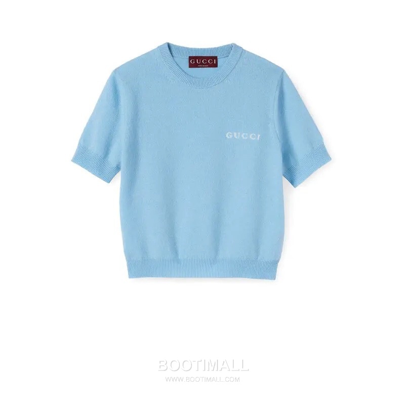 구찌 2026SS 울캐시미어 인타르시아 슬림핏 반팔 니트 Gucci 2026 SS Wool Cashmere Intarsia Slim Fit Short Sleeve Knit 6