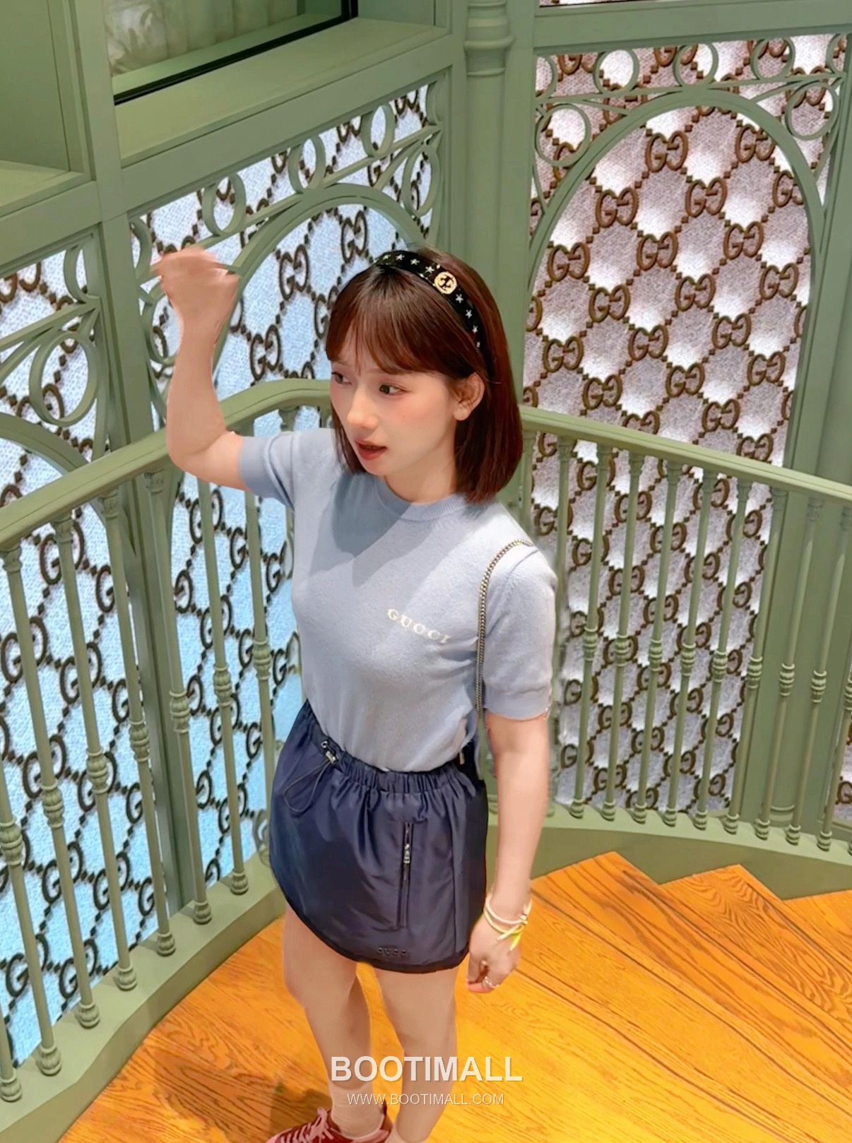 구찌 2026SS 울캐시미어 인타르시아 슬림핏 반팔 니트 Gucci 2026 SS Wool Cashmere Intarsia Slim Fit Short Sleeve Knit 11