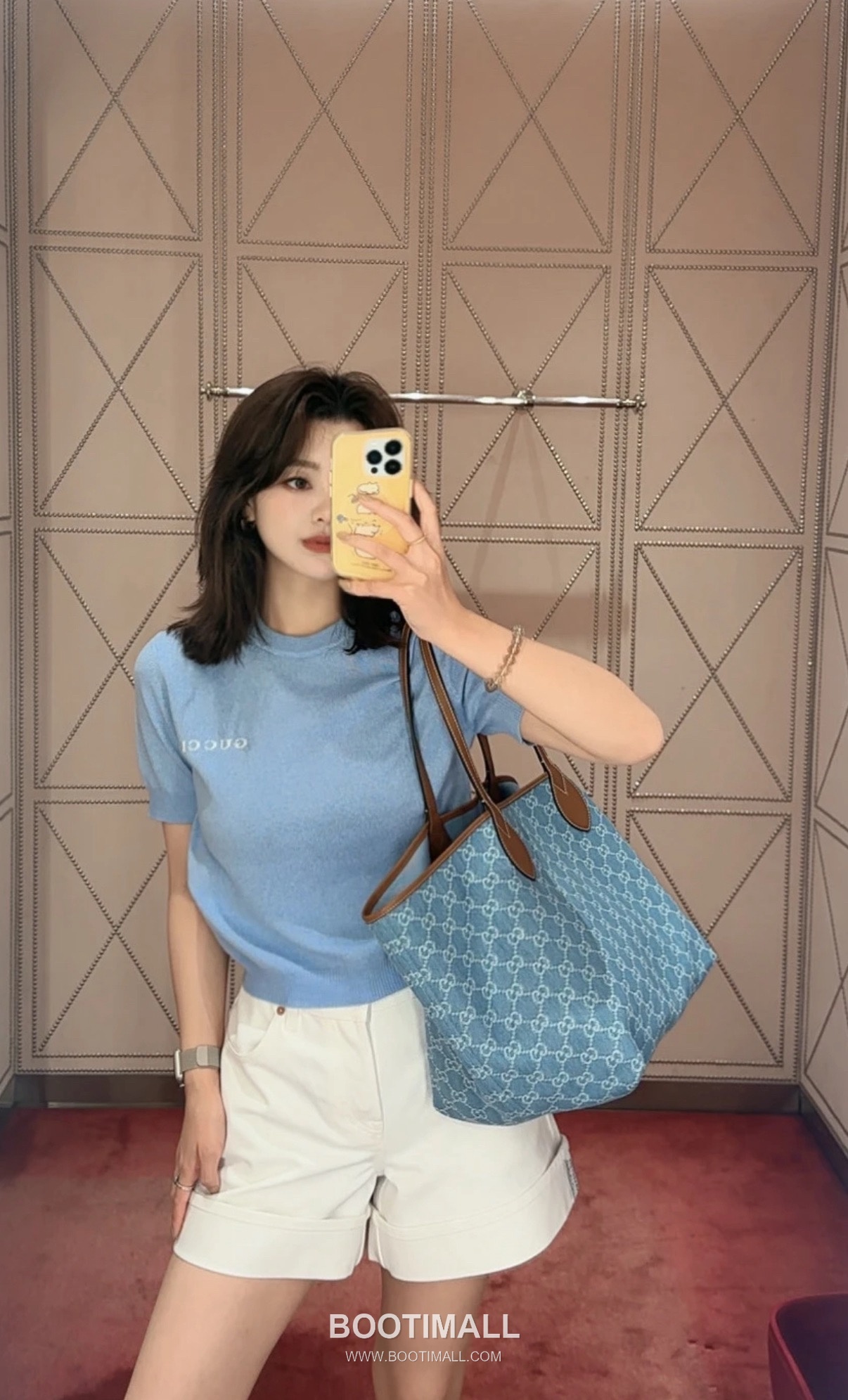 구찌 2026SS 울캐시미어 인타르시아 슬림핏 반팔 니트 Gucci 2026 SS Wool Cashmere Intarsia Slim Fit Short Sleeve Knit 13