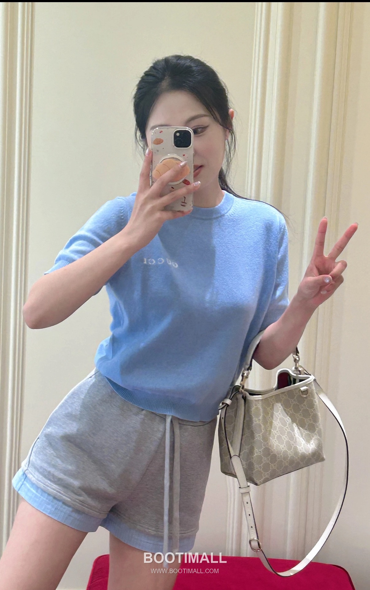 구찌 2026SS 울캐시미어 인타르시아 슬림핏 반팔 니트 Gucci 2026 SS Wool Cashmere Intarsia Slim Fit Short Sleeve Knit 15