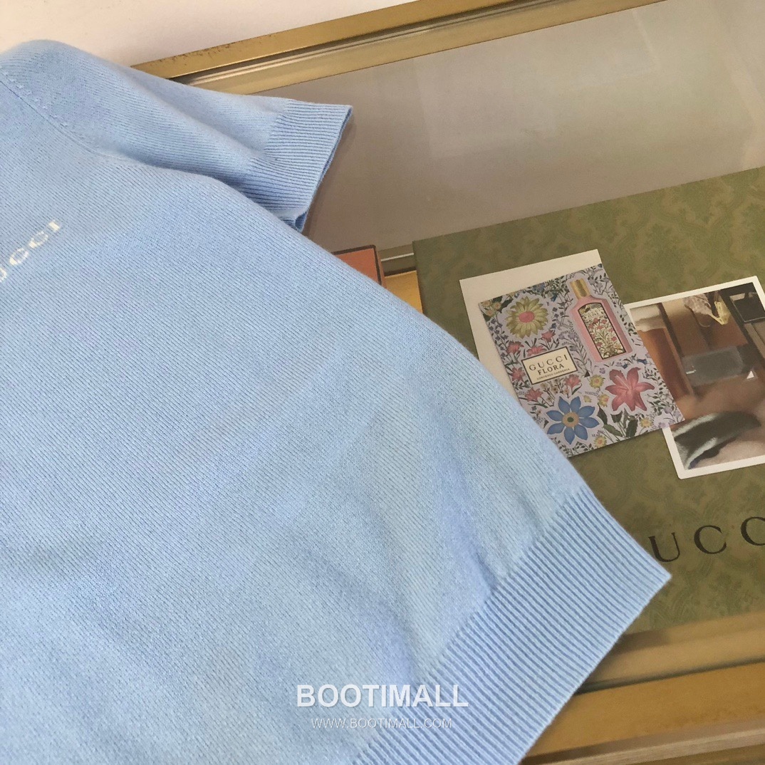 구찌 2026SS 울캐시미어 인타르시아 슬림핏 반팔 니트 Gucci 2026 SS Wool Cashmere Intarsia Slim Fit Short Sleeve Knit 21