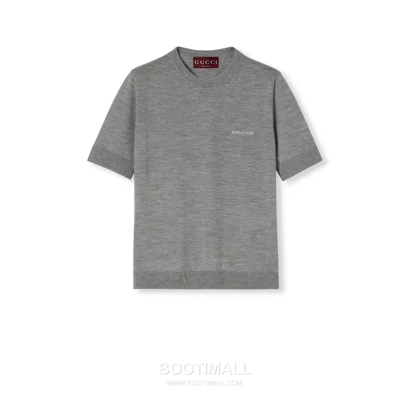 구찌 2026SS 울캐시미어 인타르시아 슬림핏 반팔 니트 Gucci 2026 SS Wool Cashmere Intarsia Slim Fit Short Sleeve Knit 9