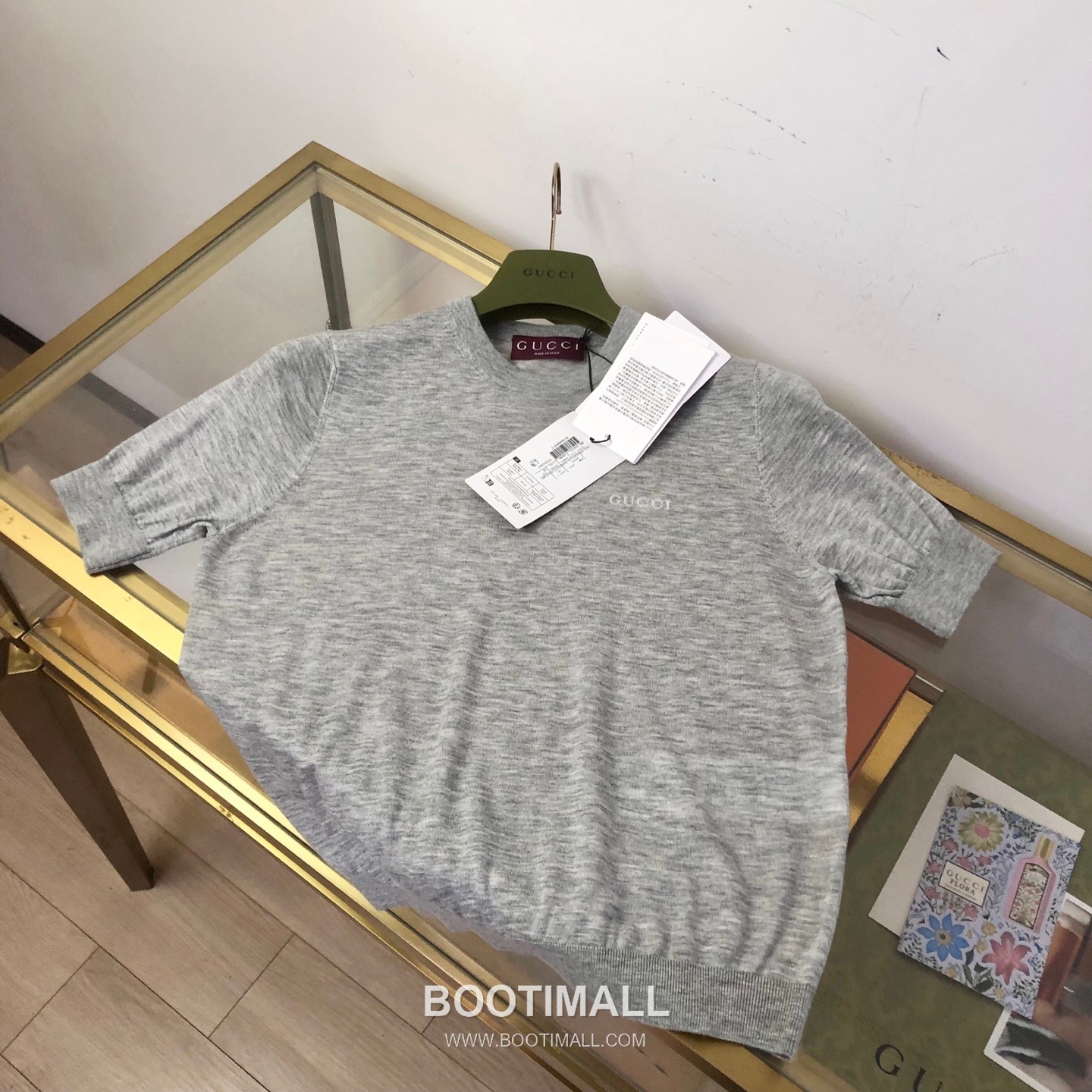 구찌 2026SS 울캐시미어 인타르시아 슬림핏 반팔 니트 Gucci 2026 SS Wool Cashmere Intarsia Slim Fit Short Sleeve Knit 11