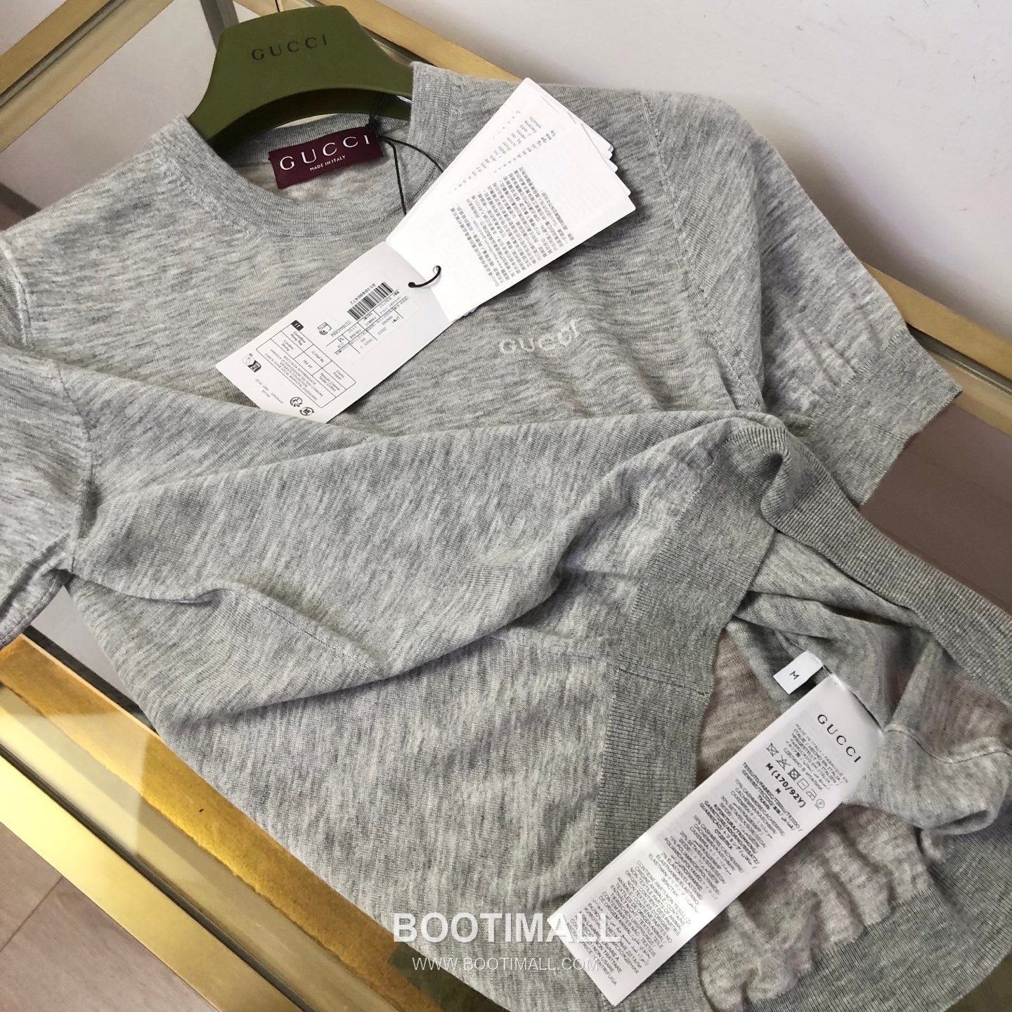 구찌 2026SS 울캐시미어 인타르시아 슬림핏 반팔 니트 Gucci 2026 SS Wool Cashmere Intarsia Slim Fit Short Sleeve Knit 13