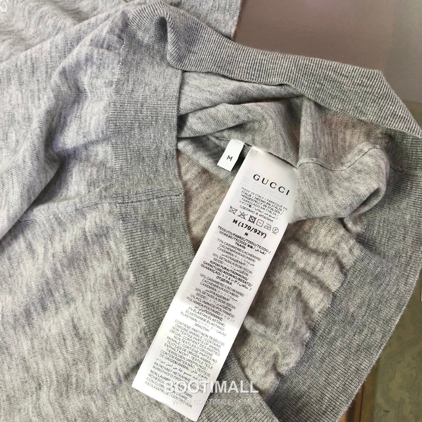 구찌 2026SS 울캐시미어 인타르시아 슬림핏 반팔 니트 Gucci 2026 SS Wool Cashmere Intarsia Slim Fit Short Sleeve Knit 15