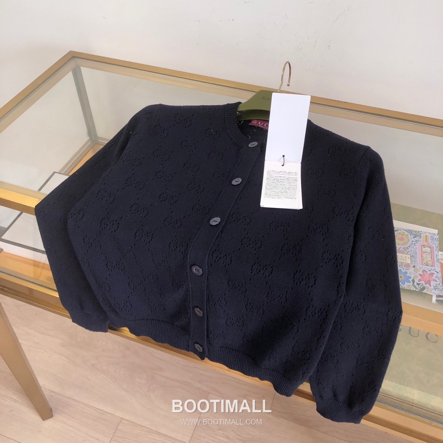 구찌 2026SS 실크코튼 GG메쉬 자카드 루즈핏 긴팔 가디건 Gucci 2026 SS Silk Cotton GG Mesh Jacquard Loose Fit Long Sleeve Cardigan 5