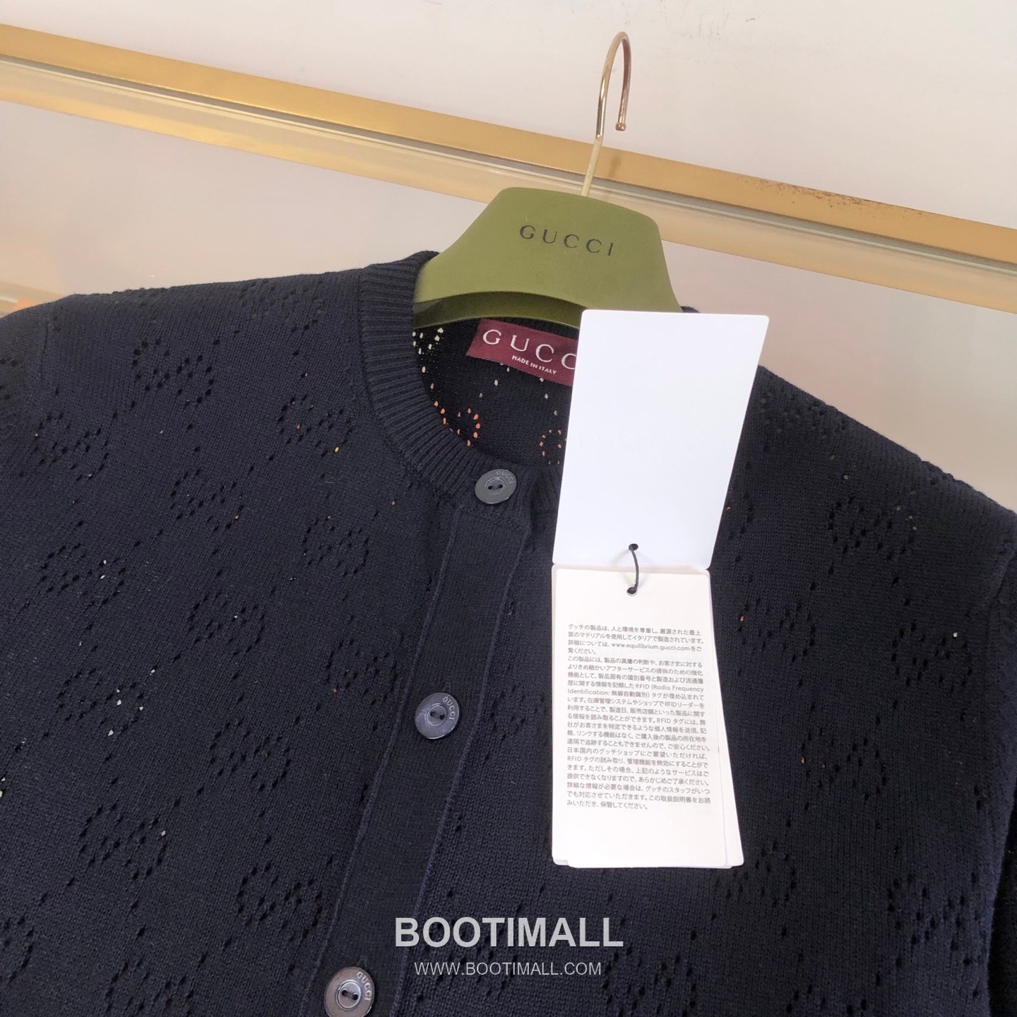 구찌 2026SS 실크코튼 GG메쉬 자카드 루즈핏 긴팔 가디건 Gucci 2026 SS Silk Cotton GG Mesh Jacquard Loose Fit Long Sleeve Cardigan 6