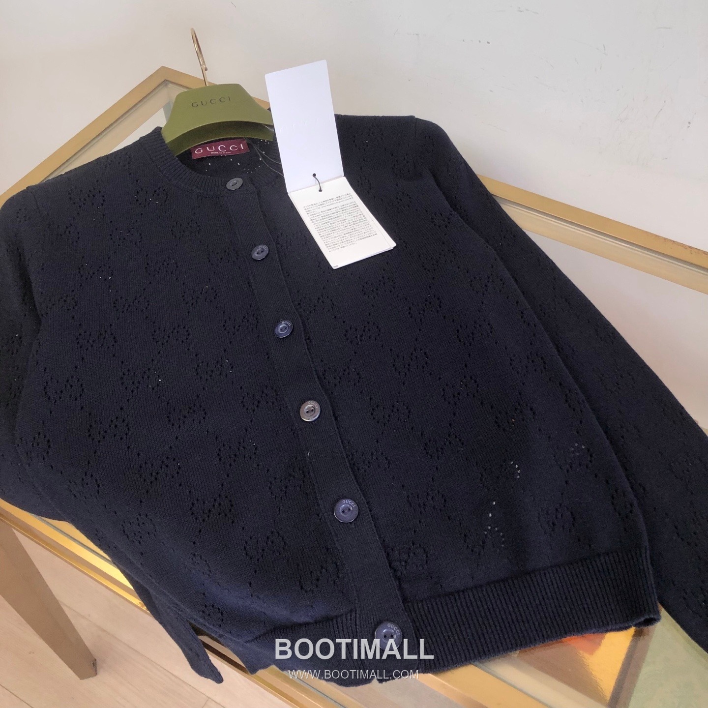 구찌 2026SS 실크코튼 GG메쉬 자카드 루즈핏 긴팔 가디건 Gucci 2026 SS Silk Cotton GG Mesh Jacquard Loose Fit Long Sleeve Cardigan 7