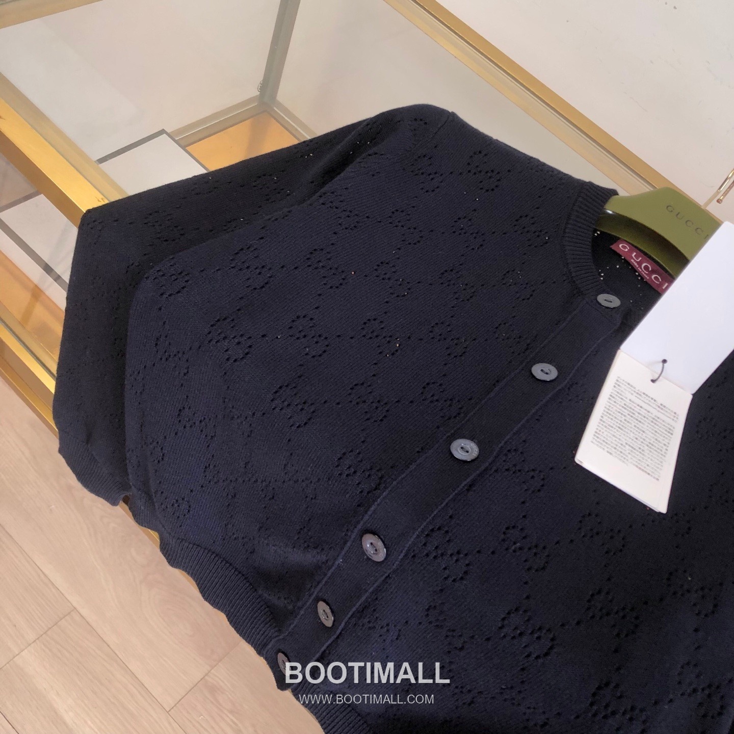 구찌 2026SS 실크코튼 GG메쉬 자카드 루즈핏 긴팔 가디건 Gucci 2026 SS Silk Cotton GG Mesh Jacquard Loose Fit Long Sleeve Cardigan 8