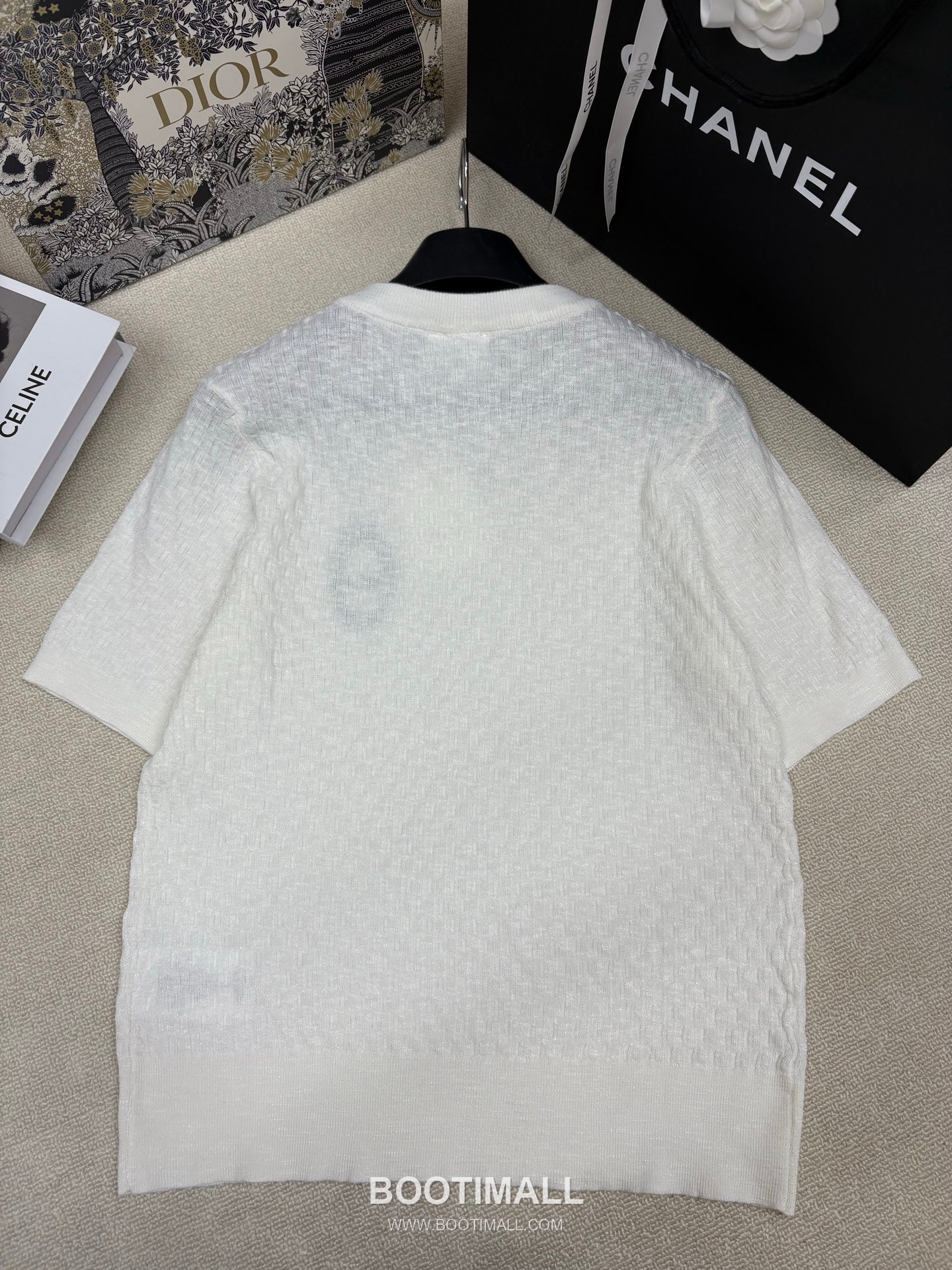 구찌 2026SS 울코튼 자카드 로고패치 슬림핏 반팔 니트 Gucci 2026 SS Wool Cotton Jacquard Logo Patch Slim Fit Short Sleeve Knit 11