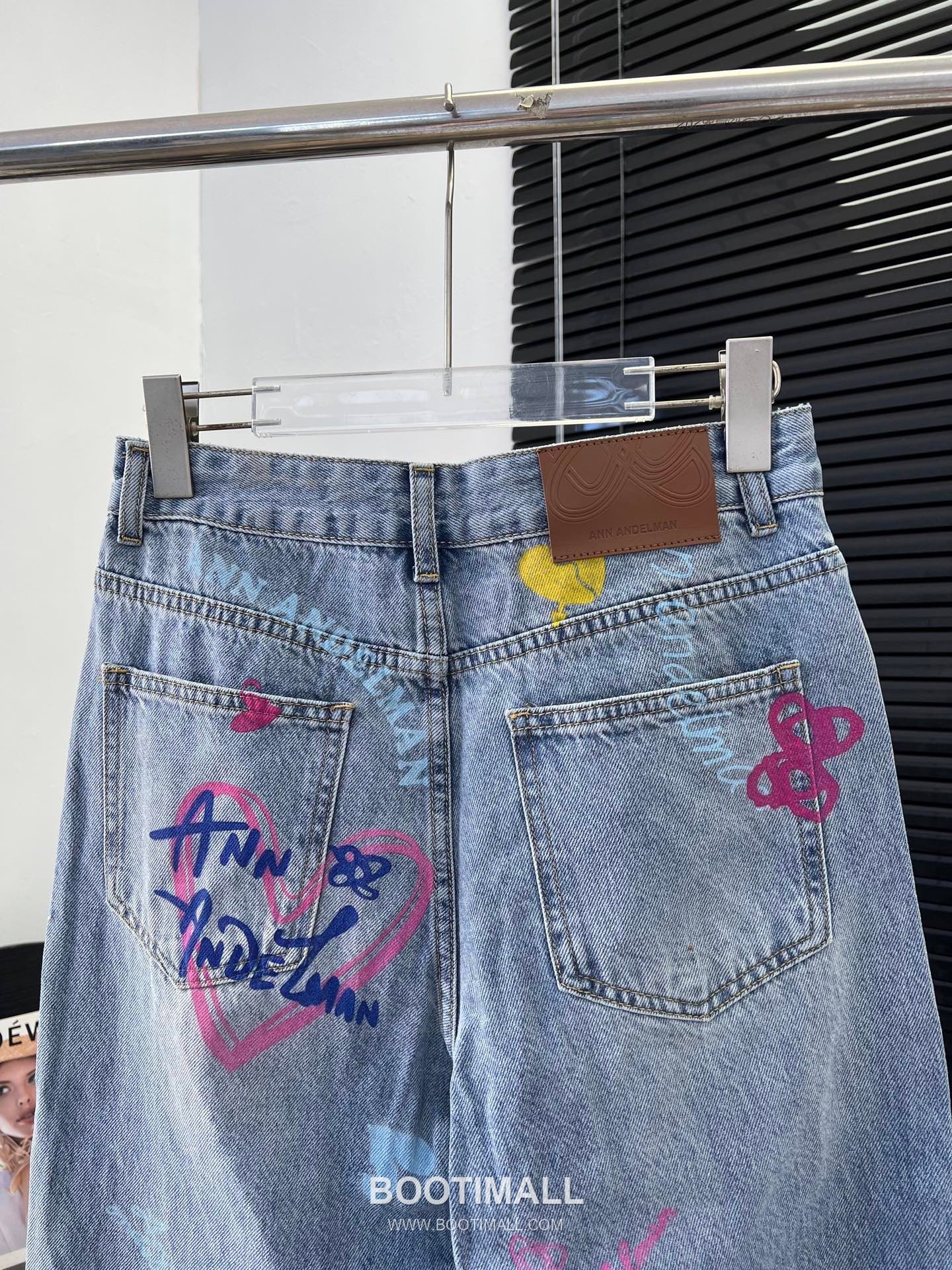 구찌 2026SS 데님 그래피티 하트로고 루즈핏 롱팬츠 Gucci 2026 SS Denim Graffiti Heart Logo Loose Fit Long Pants 15