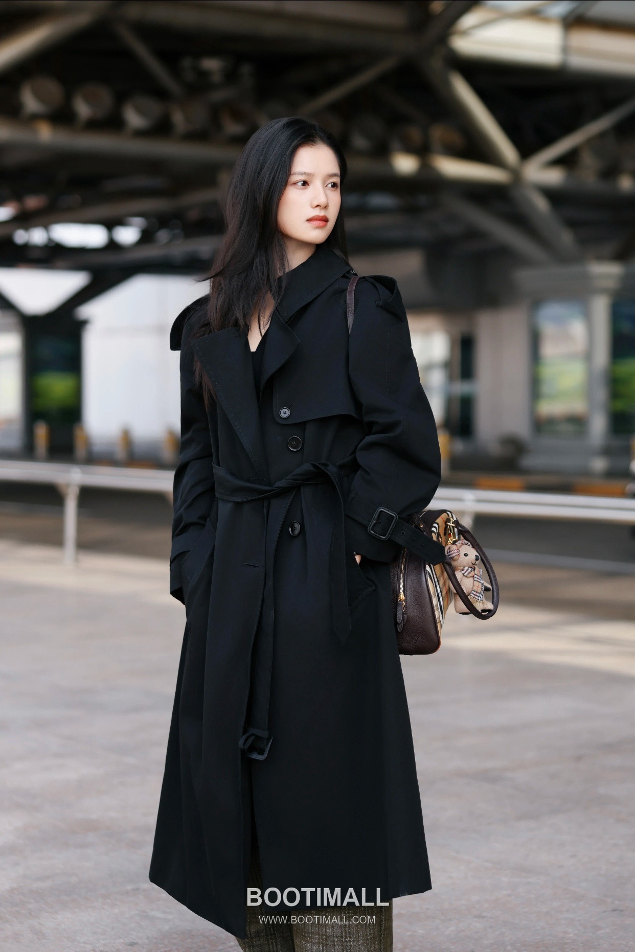 버버리 2026SS 개버딘 체크안감 벨티드 롱 트렌치코트 Burberry 2026 SS Gabardine Check Lining Belted Long Trench Coat 1