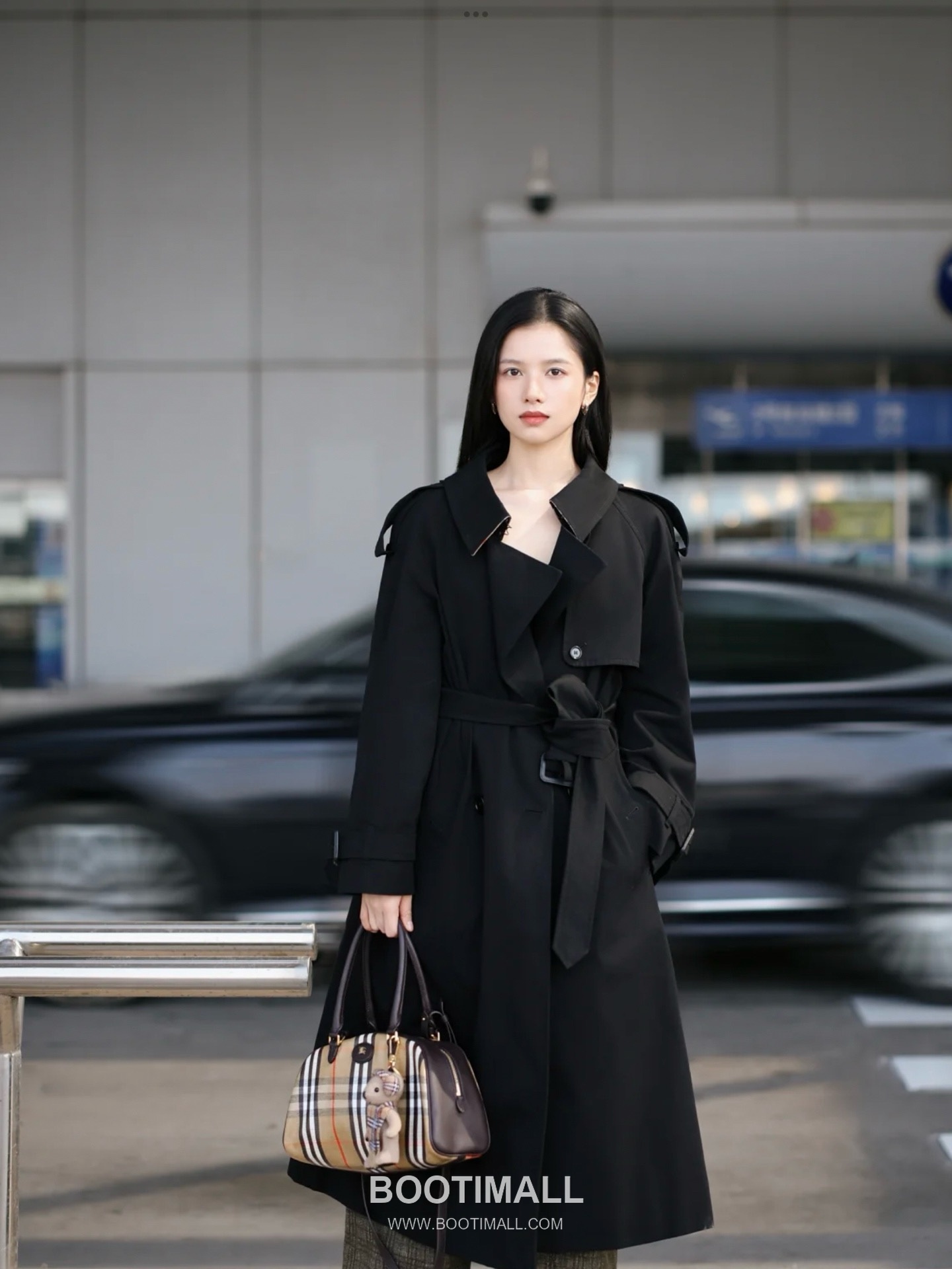 버버리 2026SS 개버딘 체크안감 벨티드 롱 트렌치코트 Burberry 2026 SS Gabardine Check Lining Belted Long Trench Coat 4