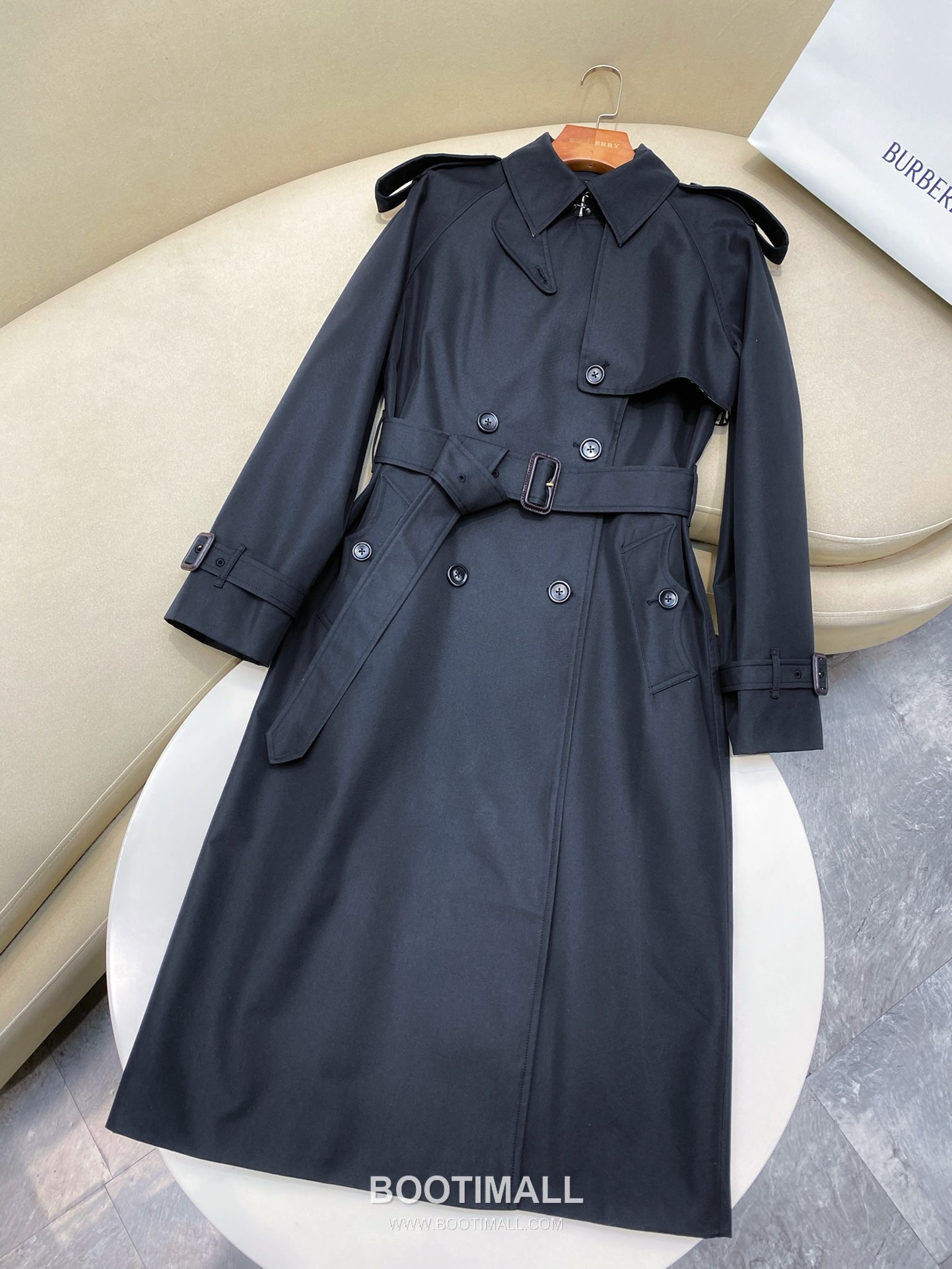 버버리 2026SS 개버딘 체크안감 벨티드 롱 트렌치코트 Burberry 2026 SS Gabardine Check Lining Belted Long Trench Coat 16