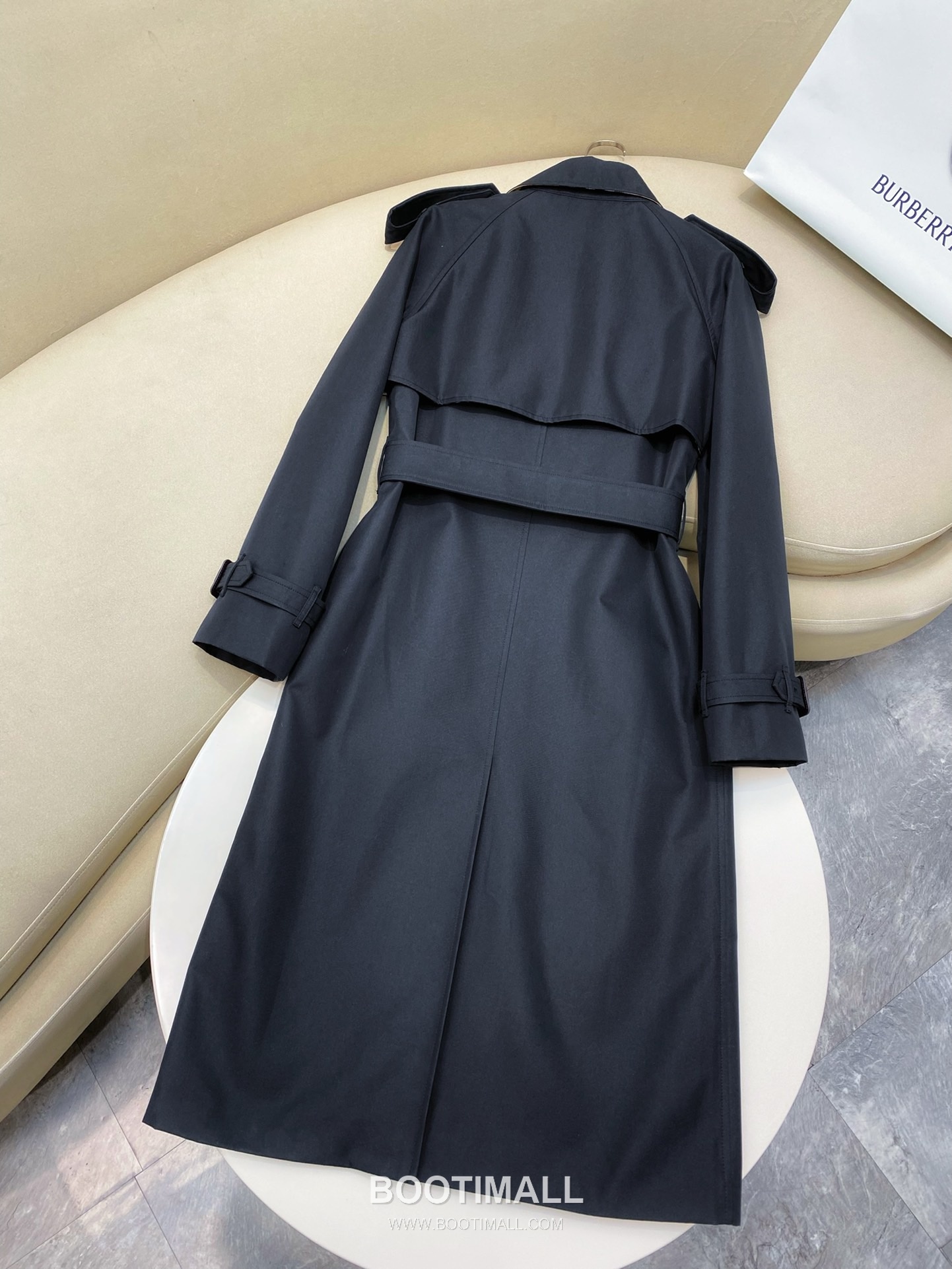 버버리 2026SS 개버딘 체크안감 벨티드 롱 트렌치코트 Burberry 2026 SS Gabardine Check Lining Belted Long Trench Coat 21