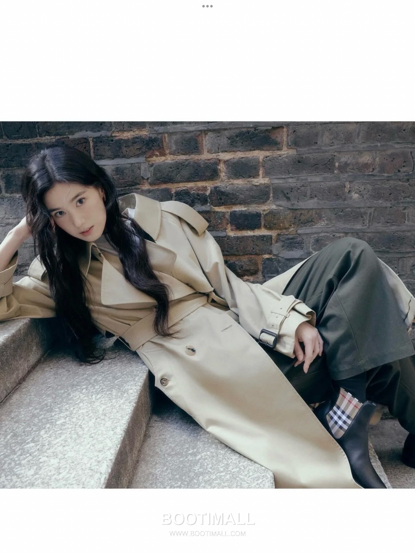 버버리 2026SS 개버딘 체크안감 벨티드 롱 트렌치코트 Burberry 2026 SS Gabardine Check Lining Belted Long Trench Coat 3