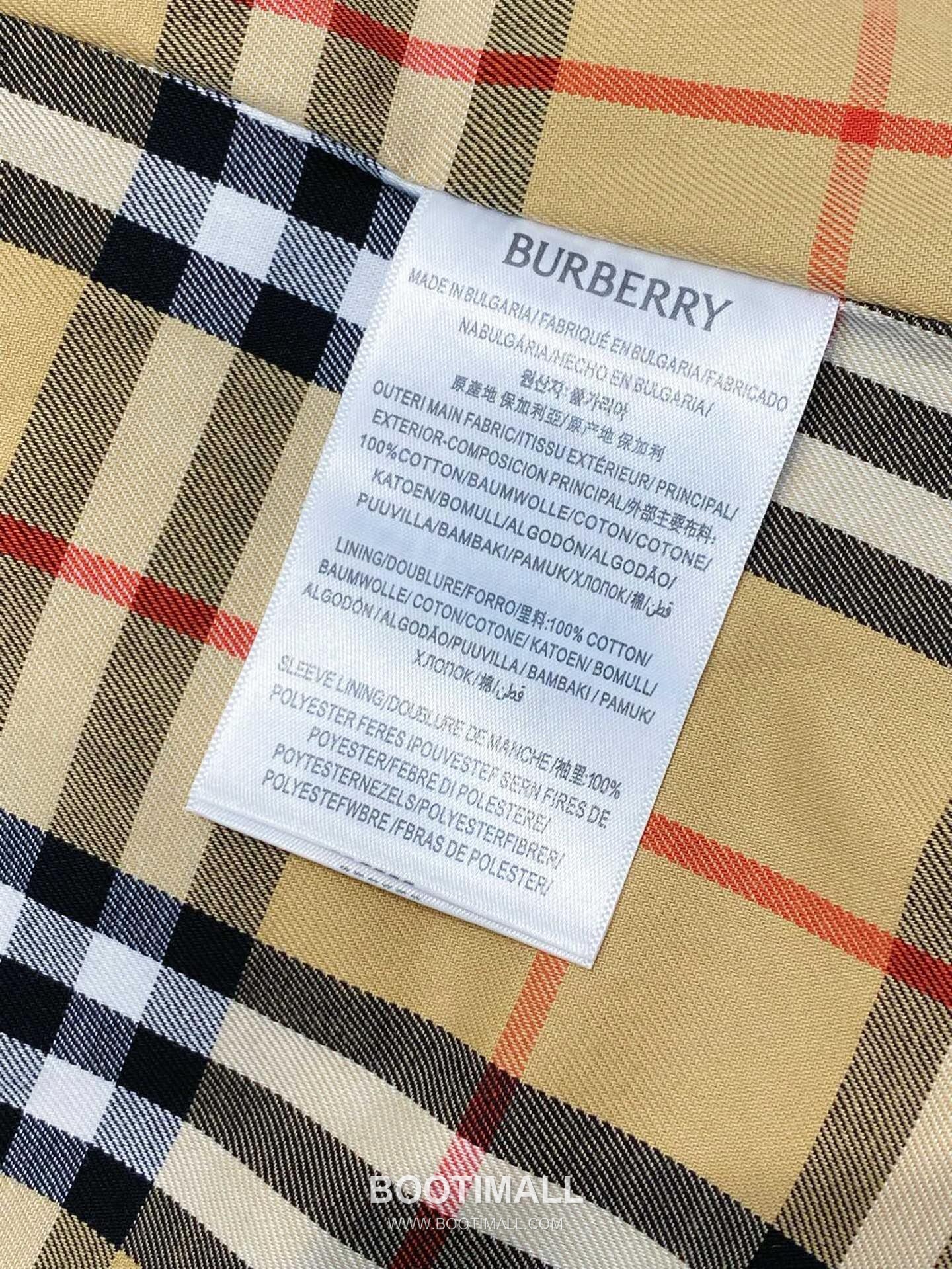 버버리 2026SS 개버딘 체크안감 벨티드 롱 트렌치코트 Burberry 2026 SS Gabardine Check Lining Belted Long Trench Coat 14