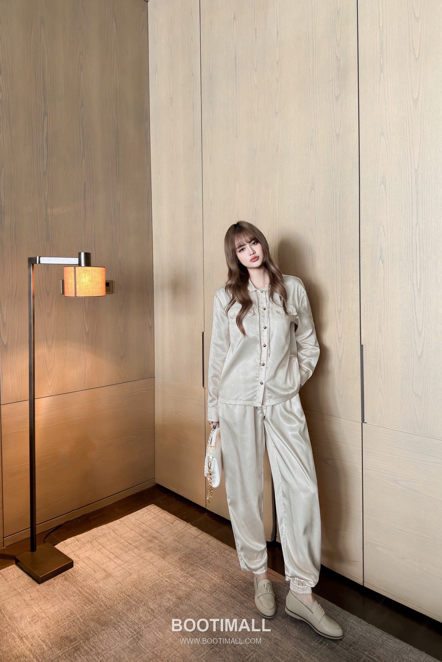 루이비통 2026SS 모노그램 자카드 후드 스냅탑 조거팬츠 세트 Louis Vuitton 2026 SS Monogram Jacquard Hooded Snap Top Jogger Pants Set 1