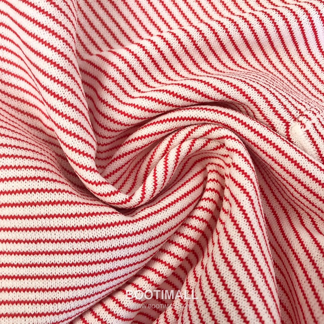 프라다 2026SS 스트라이프 로고자수 슬림핏 반팔 니트 Prada 2026 SS Stripe Logo Embroidered Slim Fit Short Sleeve Knit 18