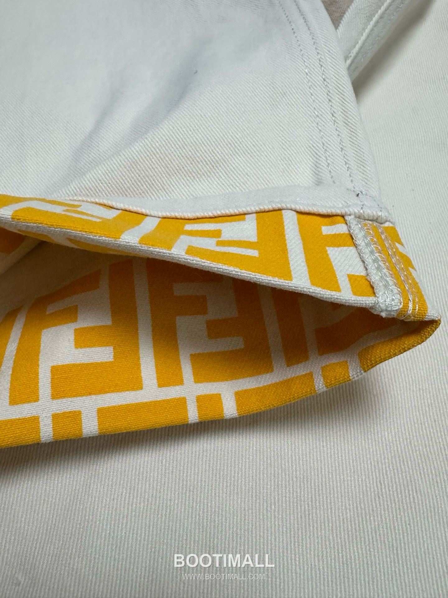 펜디 2026SS 코튼 데님 FF프린트 롤업 스트레이트핏 롱팬츠 Fendi 2026 SS Cotton Denim FF Print Roll Up Straight Fit Long Pants 11