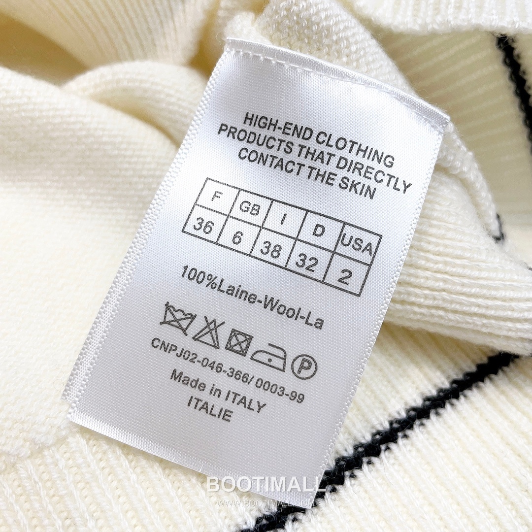 디올 2026SS 울 니트 별자수 로고 퍼프슬리브 반팔 니트 Dior 2026 SS Wool Knit Star Embroidered Logo Puff Sleeve Short Sleeve Knit 12