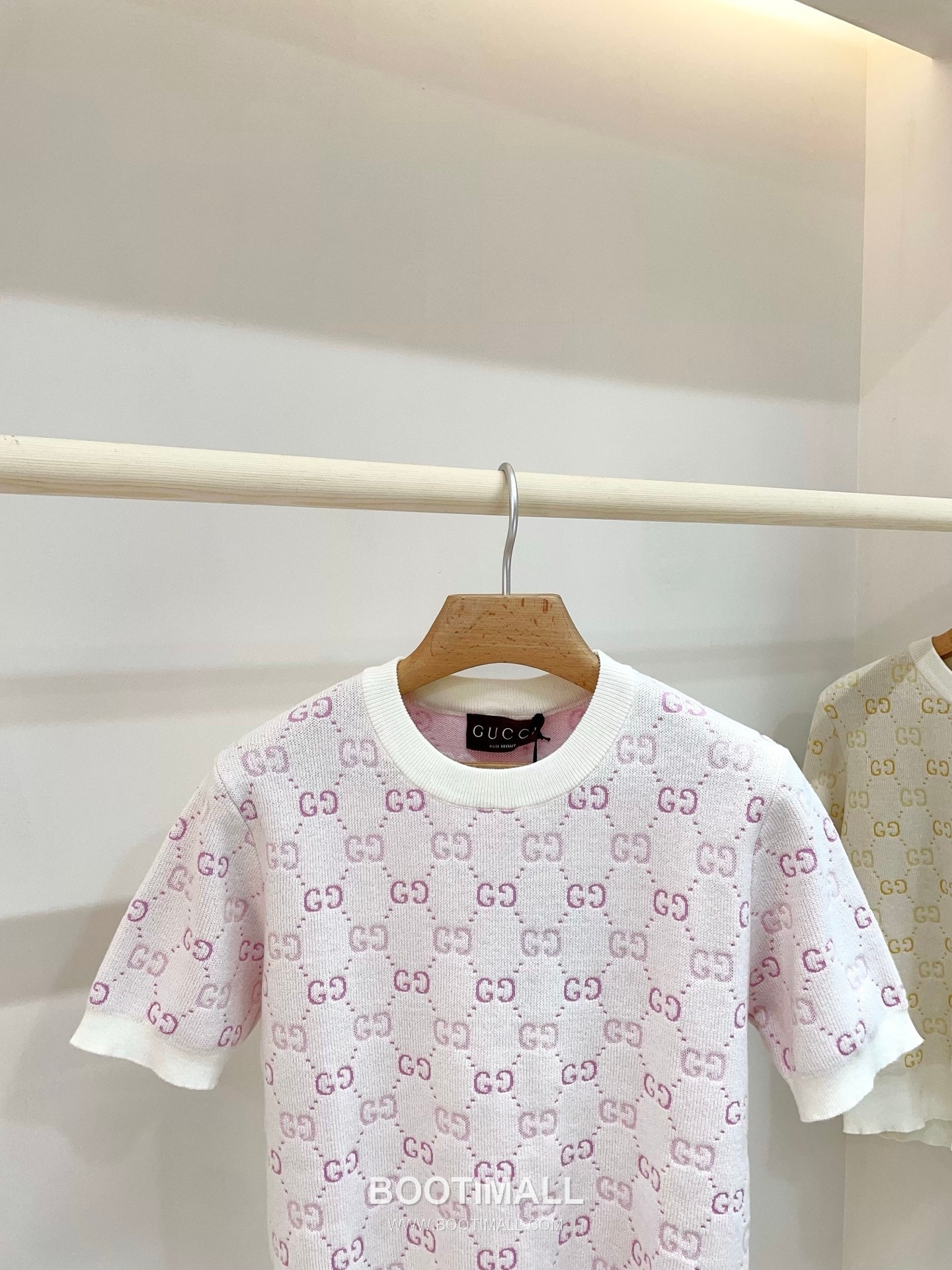 구찌 2026SS 울텐셀 GG자카드 슬림핏 반팔 니트 Gucci 2026 SS Wool Tencel GG Jacquard Slim Fit Short Sleeve Knit 21