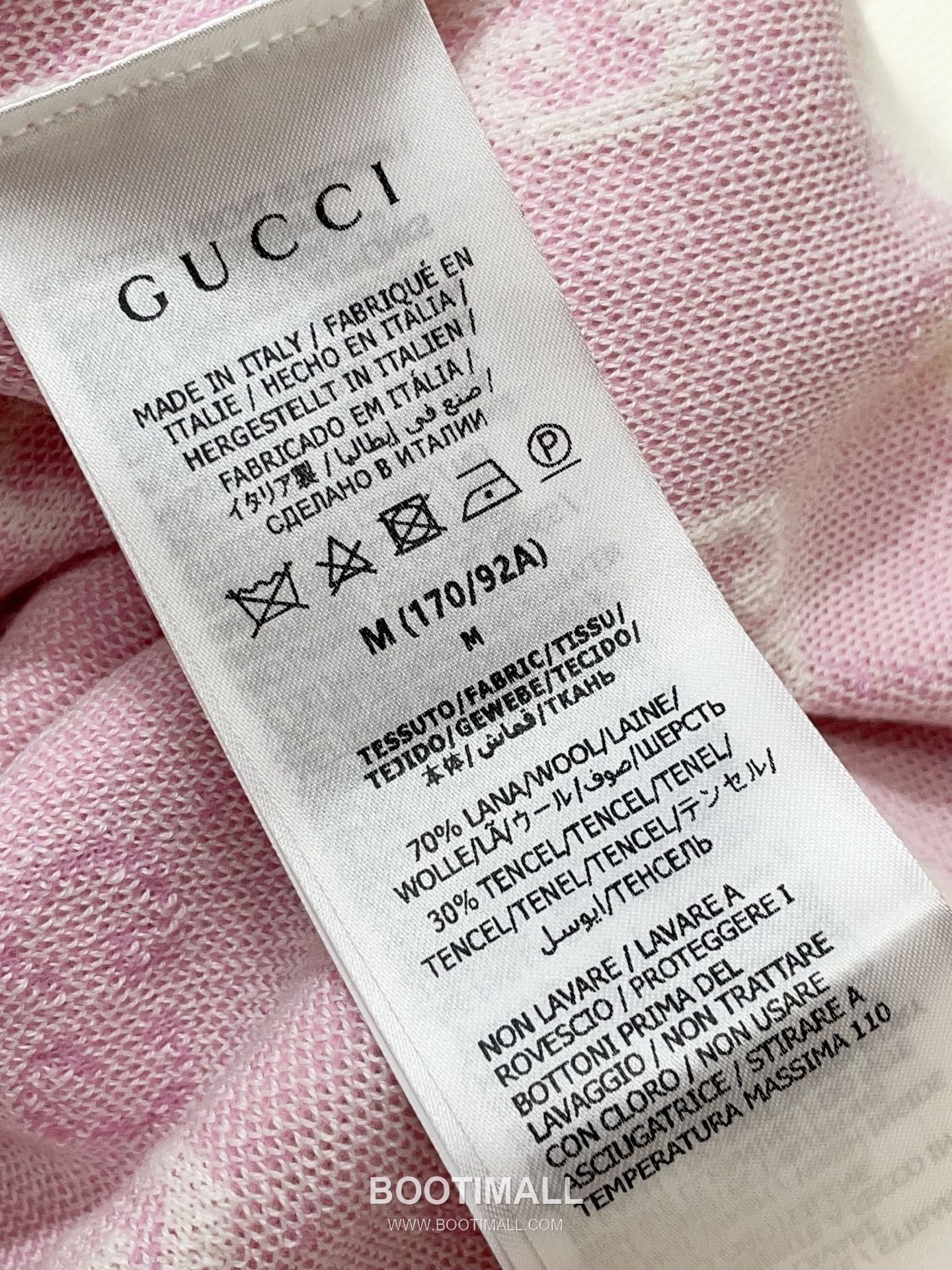 구찌 2026SS 울텐셀 GG자카드 슬림핏 반팔 니트 Gucci 2026 SS Wool Tencel GG Jacquard Slim Fit Short Sleeve Knit 33