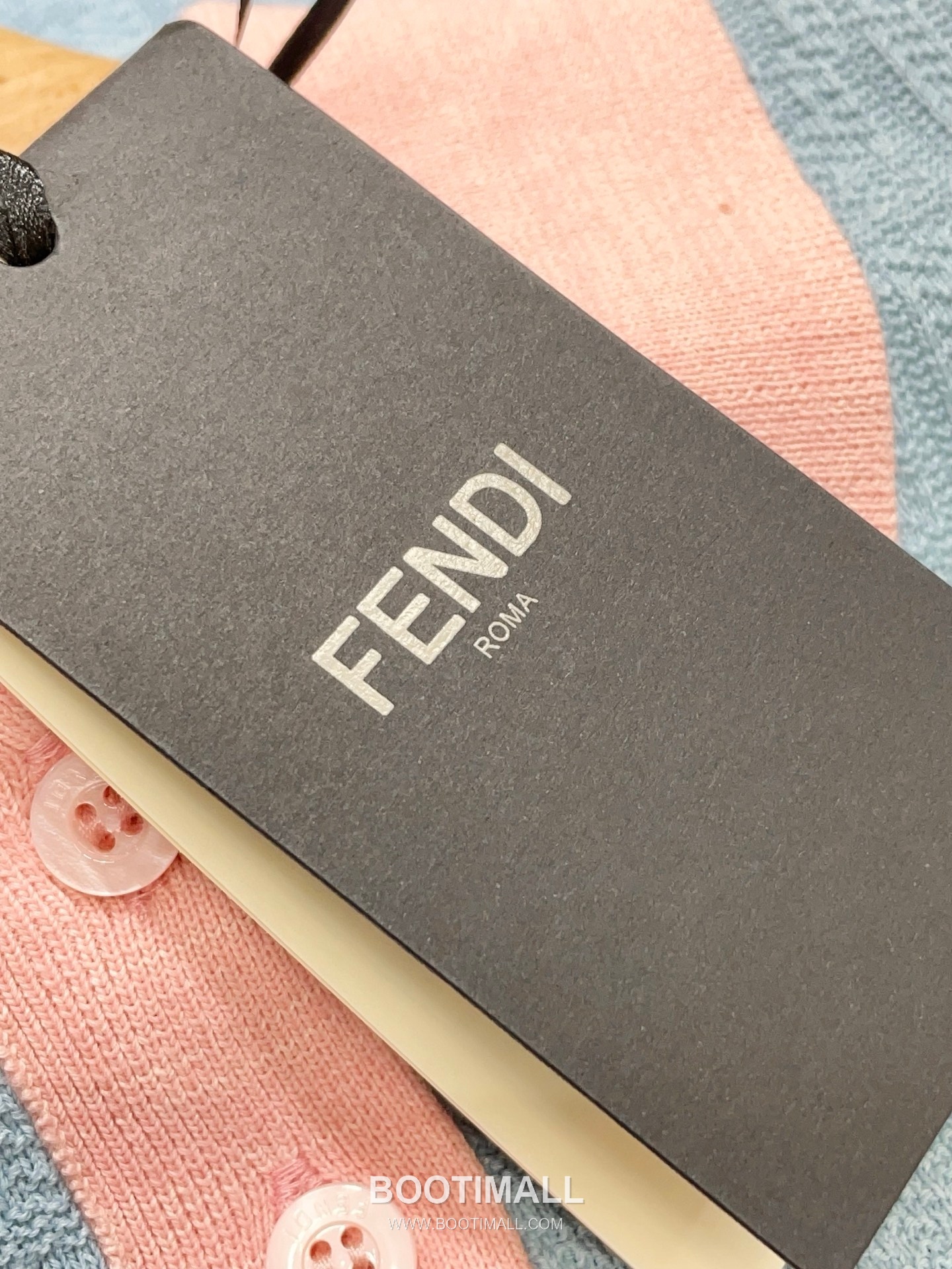 펜디 2026SS 코튼혼방 FF자카드 폴로칼라 슬림핏 미니 반팔 원피스 Fendi 2026 SS Cotton Blend FF Jacquard Polo Collar Slim Fit Mini Short Sleeve Dress 26