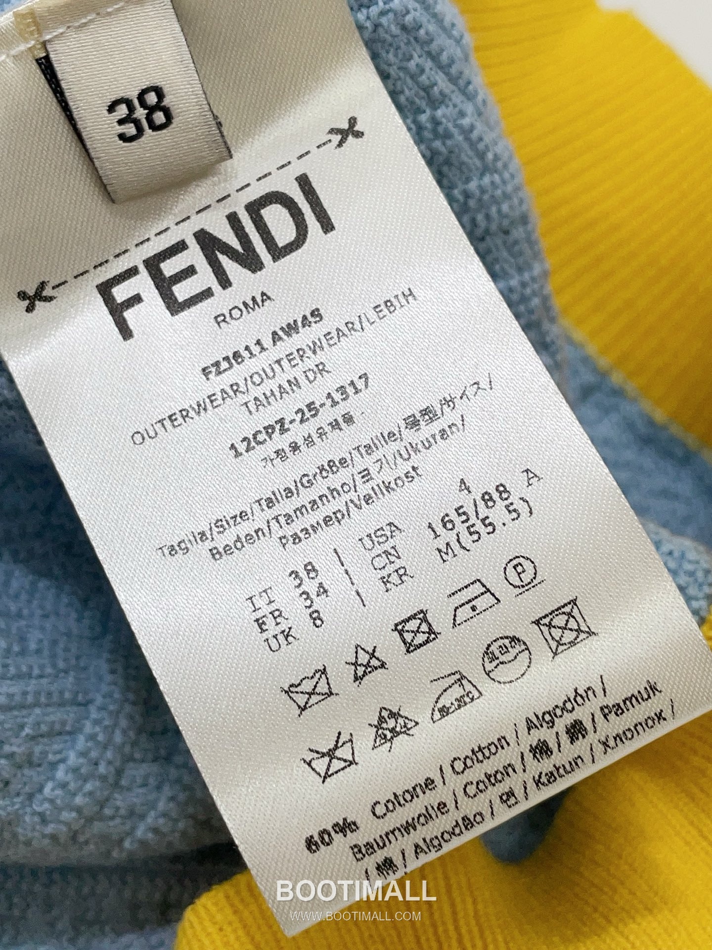 펜디 2026SS 코튼혼방 FF자카드 폴로칼라 슬림핏 미니 반팔 원피스 Fendi 2026 SS Cotton Blend FF Jacquard Polo Collar Slim Fit Mini Short Sleeve Dress 27