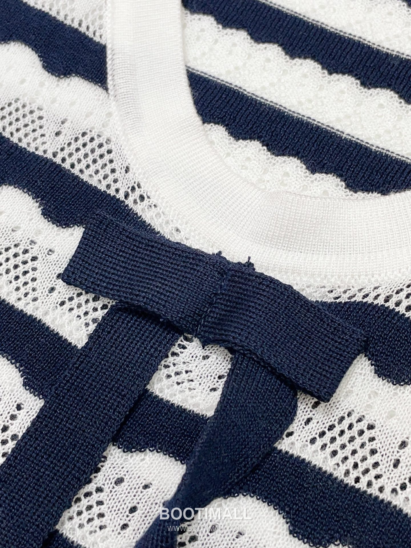 디올 2026SS 레이스니트 마리니에르 스트라이프 CD참 슬림핏 슬리브리스 니트 Dior 2026 SS Lace Knit Mariniere Stripe CD Charm Slim Fit Sleeveless Knit 17