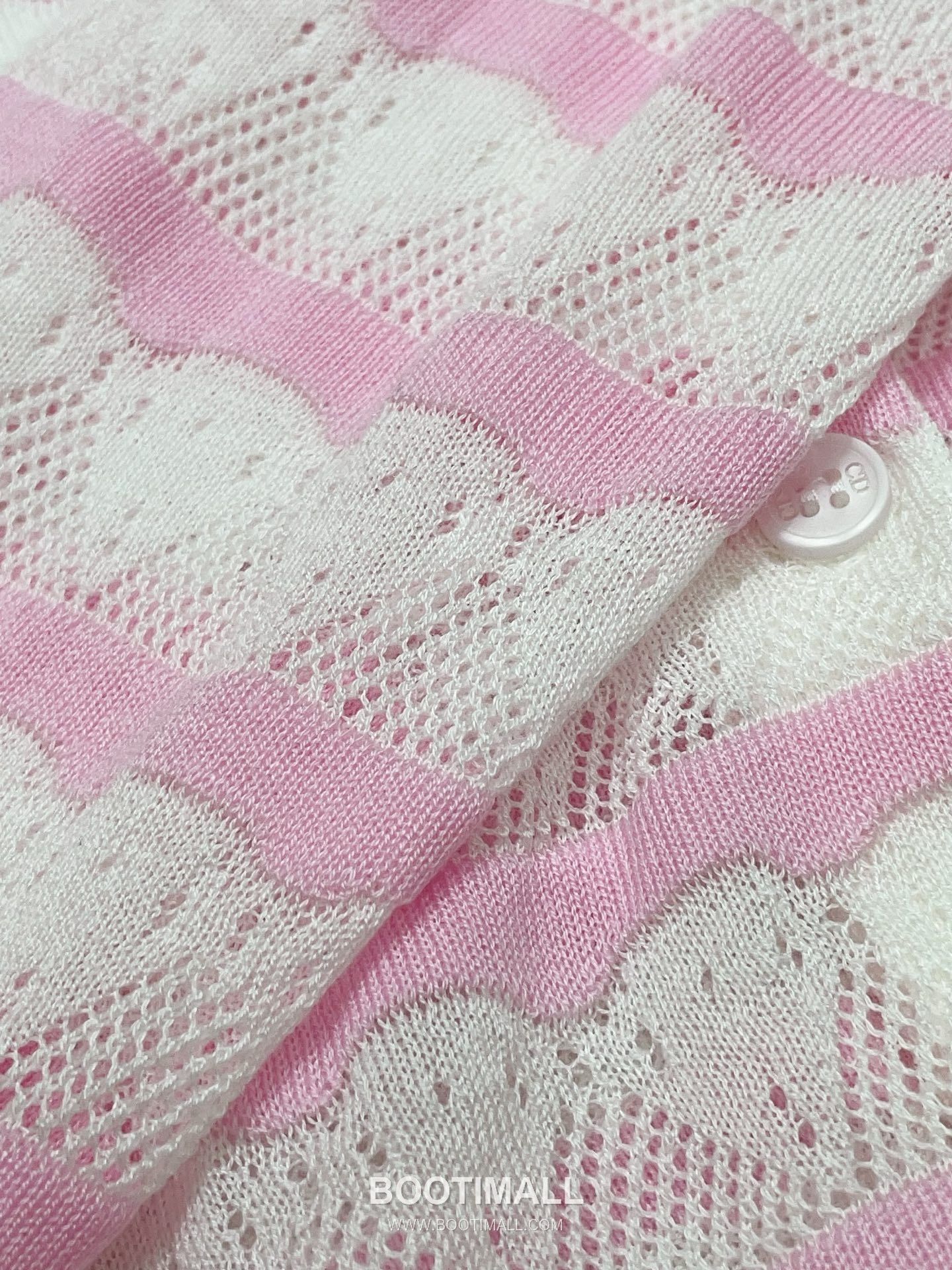 디올 2026SS 레이스니트 마리니에르 스트라이프 슬림핏 브이넥 긴팔 가디건 Dior 2026 SS Lace Knit Mariniere Stripe Slim Fit V Neck Long Sleeve Cardigan 8