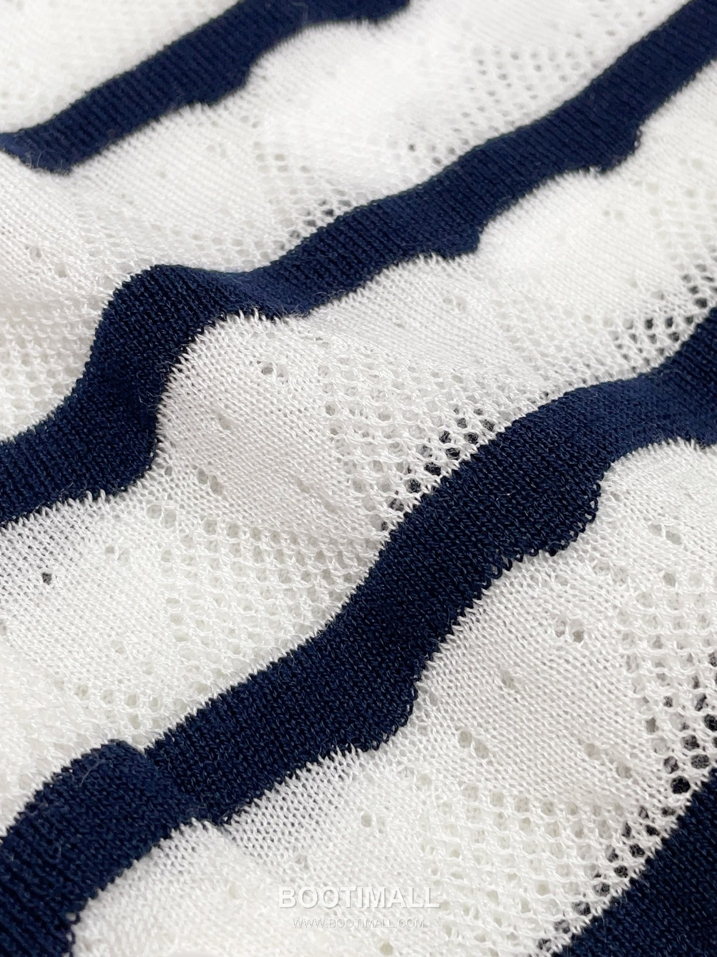 디올 2026SS 레이스니트 마리니에르 스트라이프 슬림핏 브이넥 긴팔 가디건 Dior 2026 SS Lace Knit Mariniere Stripe Slim Fit V Neck Long Sleeve Cardigan 20