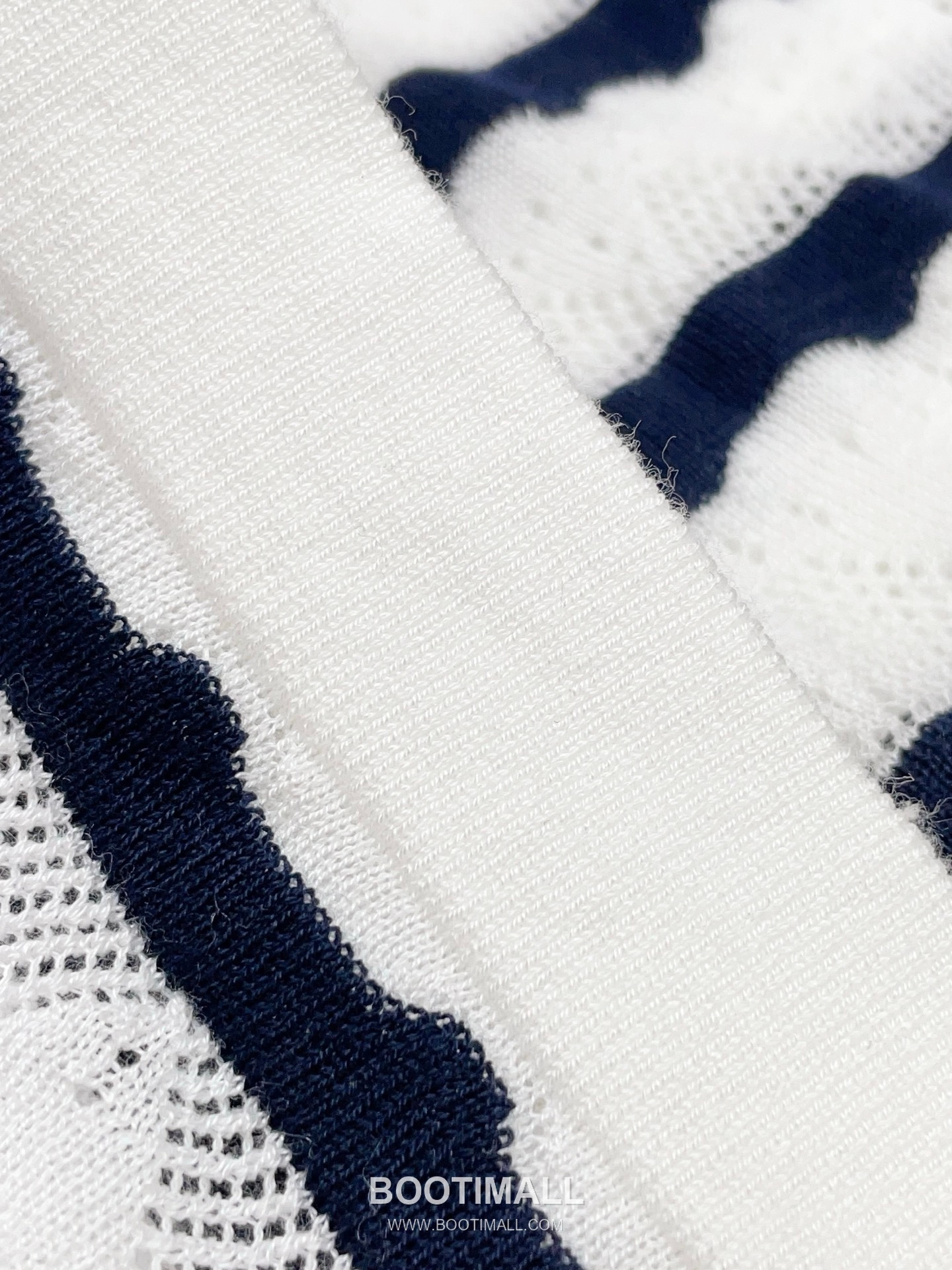 디올 2026SS 레이스니트 마리니에르 스트라이프 슬림핏 브이넥 긴팔 가디건 Dior 2026 SS Lace Knit Mariniere Stripe Slim Fit V Neck Long Sleeve Cardigan 23