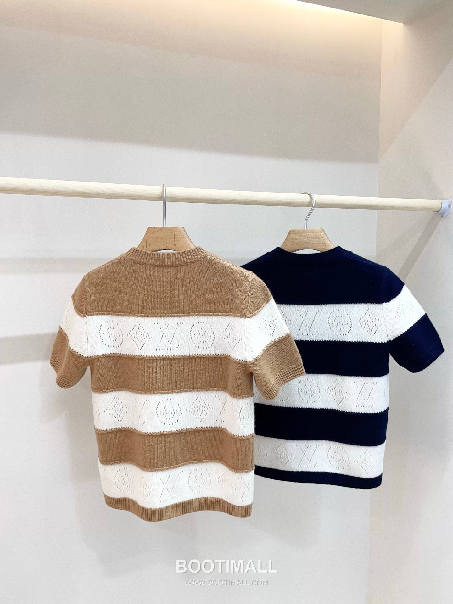 루이비통 2026SS 울캐시미어 모노그램 플로럴 슬림핏 반팔 니트 Louis Vuitton 2026 SS Wool Cashmere Monogram Floral Slim Fit Short Sleeve Knit 10