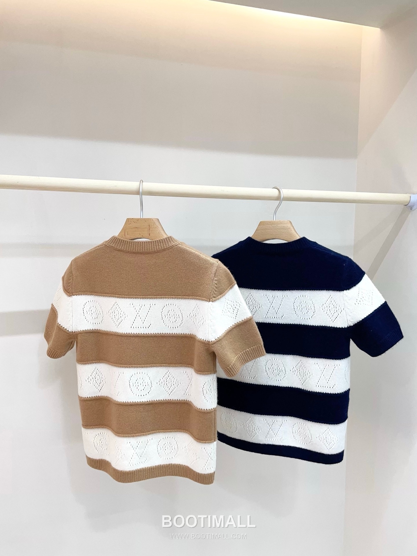 루이비통 2026SS 울캐시미어 모노그램 플로럴 슬림핏 반팔 니트 Louis Vuitton 2026 SS Wool Cashmere Monogram Floral Slim Fit Short Sleeve Knit 11