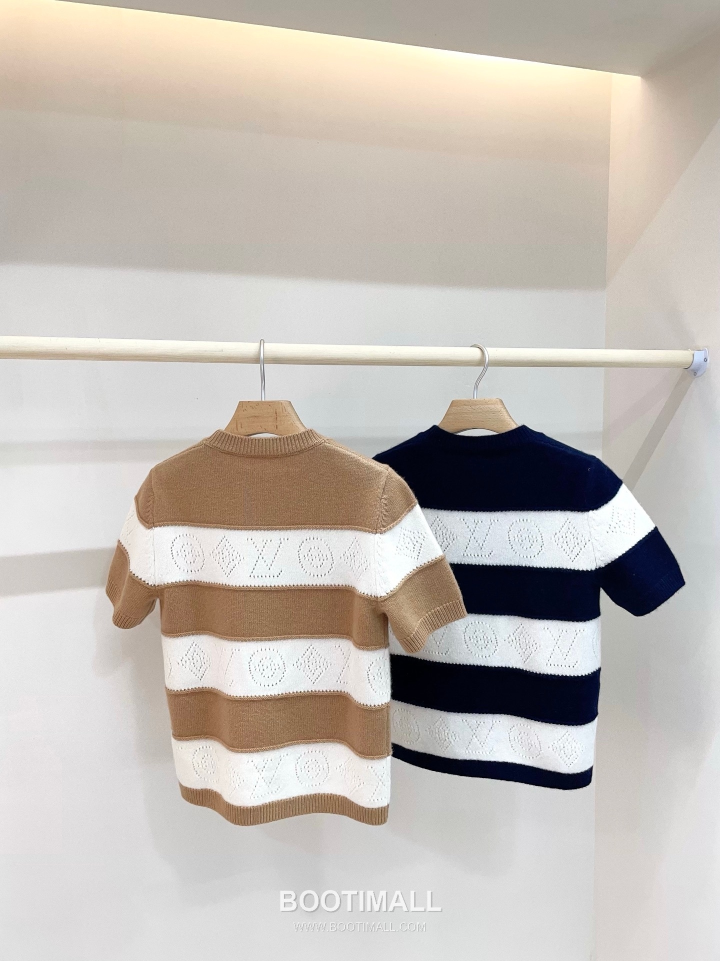 루이비통 2026SS 울캐시미어 모노그램 플로럴 슬림핏 반팔 니트 Louis Vuitton 2026 SS Wool Cashmere Monogram Floral Slim Fit Short Sleeve Knit 12